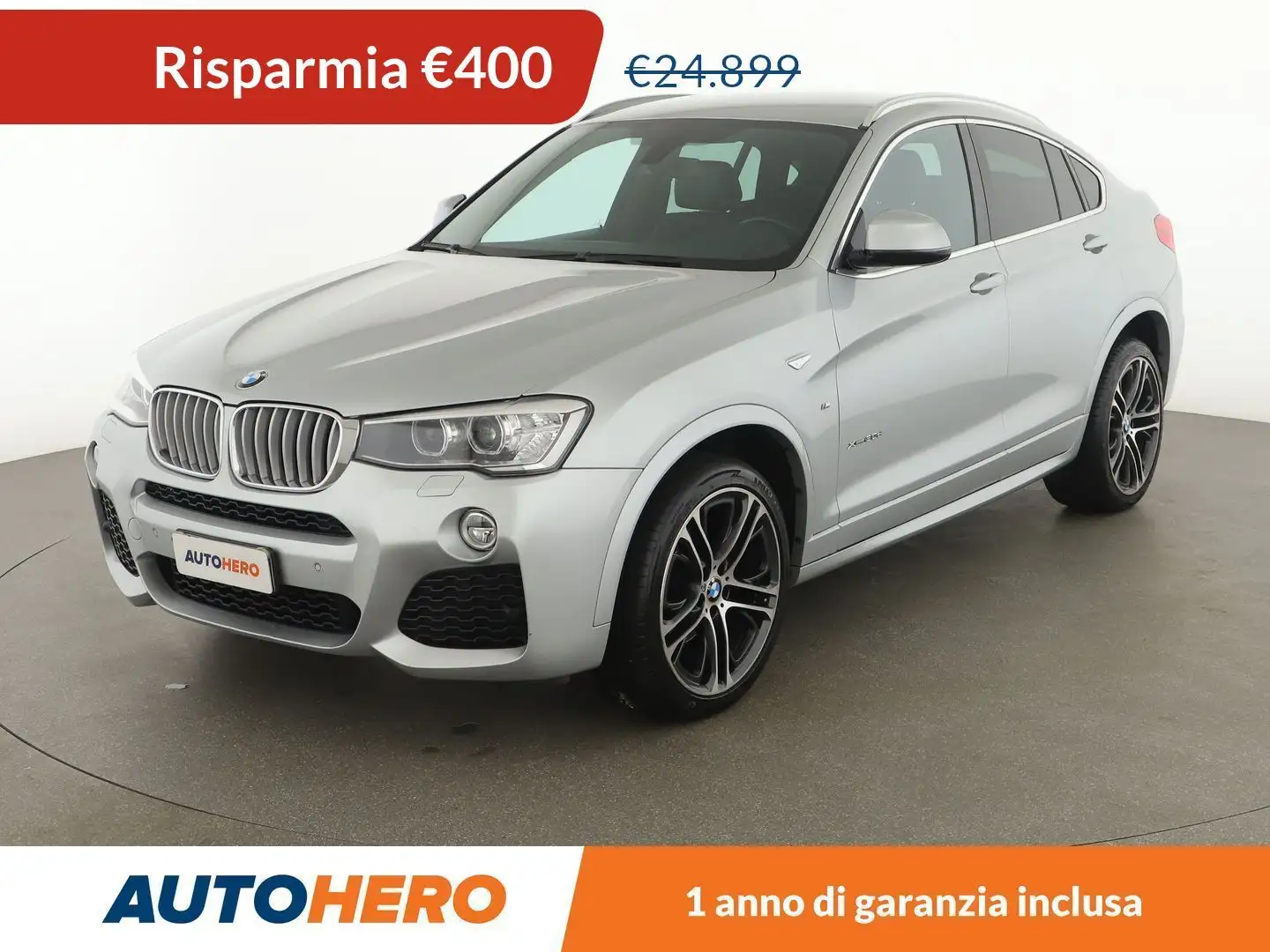 BMW X4 xDrive 30d Msport 285 CV Argento - 1