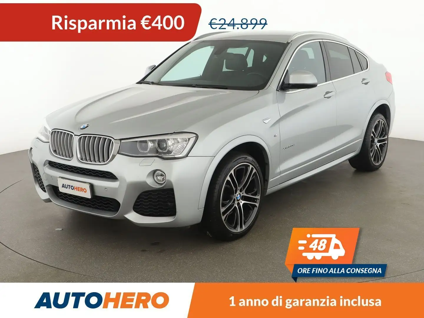 BMW X4 xDrive 30d Msport 285 CV Plateado - 1