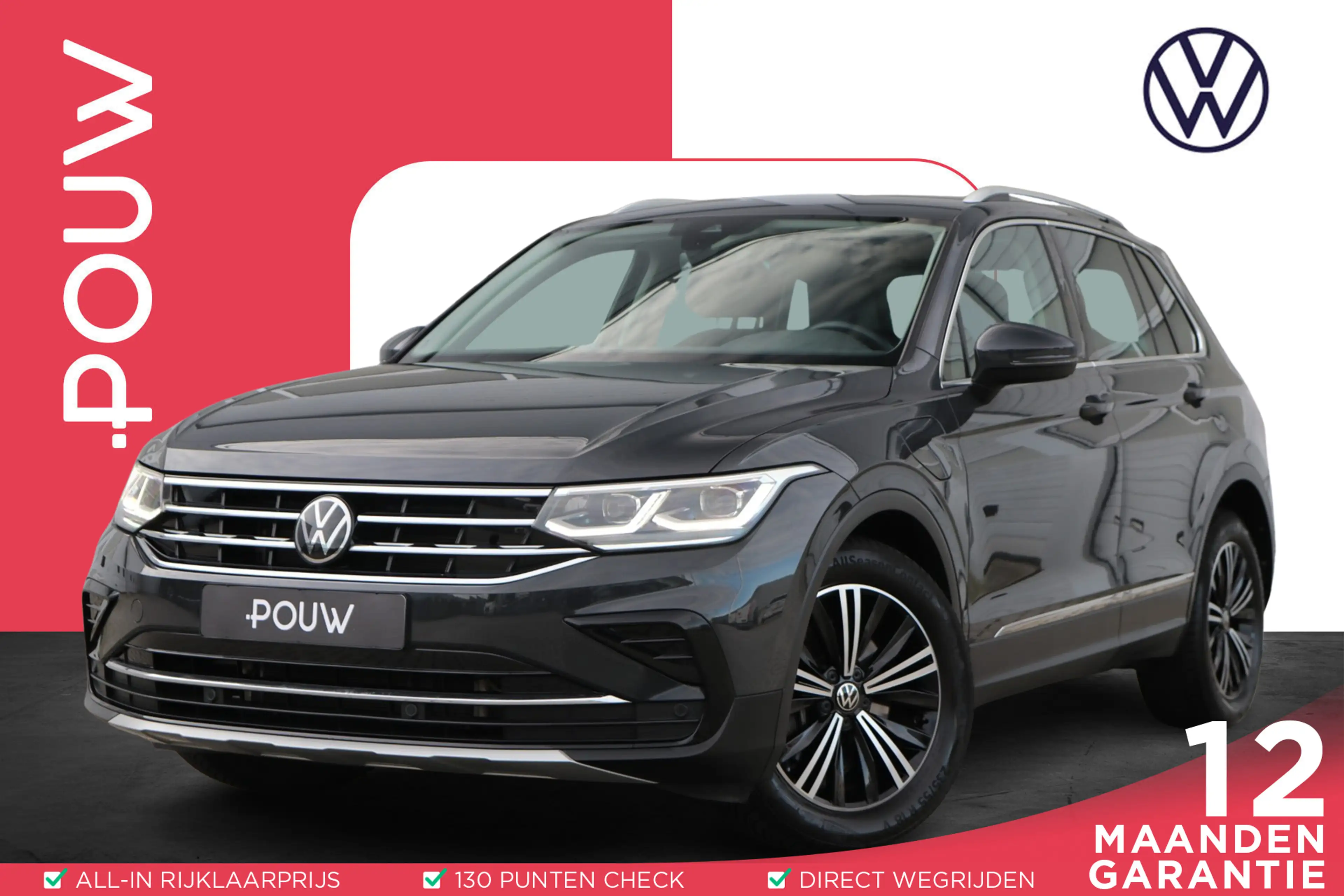 Volkswagen Tiguan 1.4 TSI eHybrid 245pk | SoH 97% | Apple Carplay/An