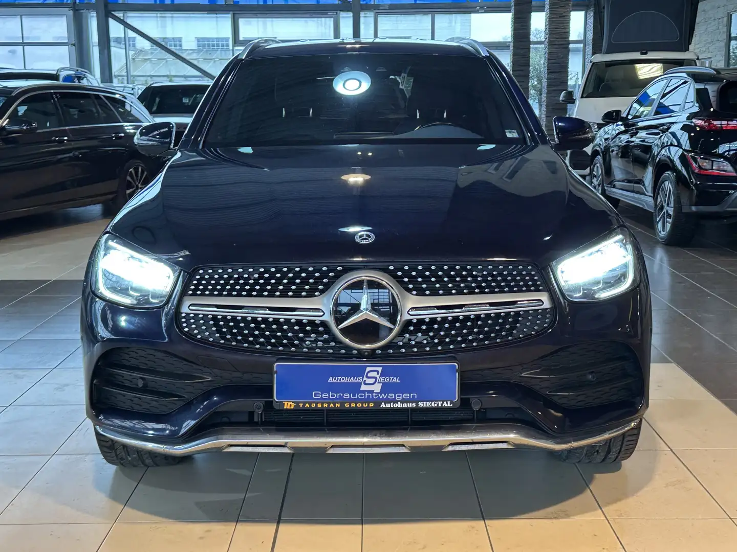 Mercedes-Benz GLC 400 d AMG-Line 4Matic Leder Navi Standheiz. Bleu - 2
