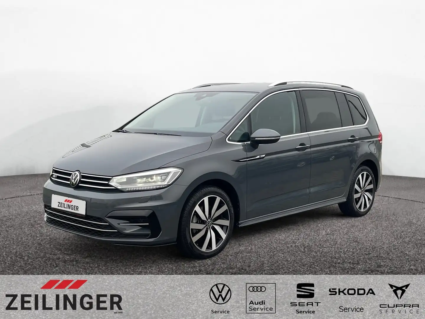 Volkswagen Touran Highline TSI DSG|R-Line|AHK|el.HECK|7SITZ Grau - 1