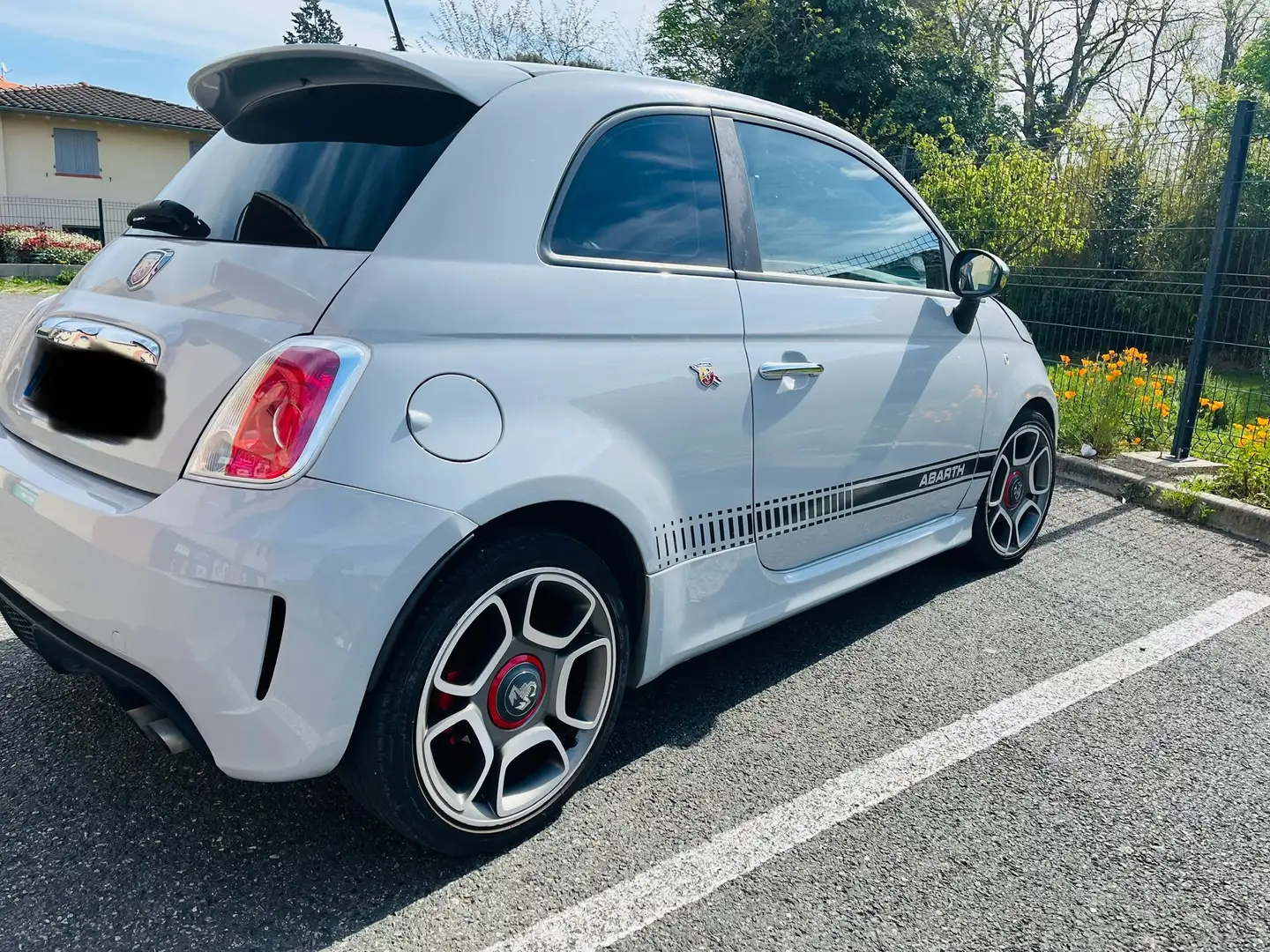 Fiat 500 Abarth Gris - 1