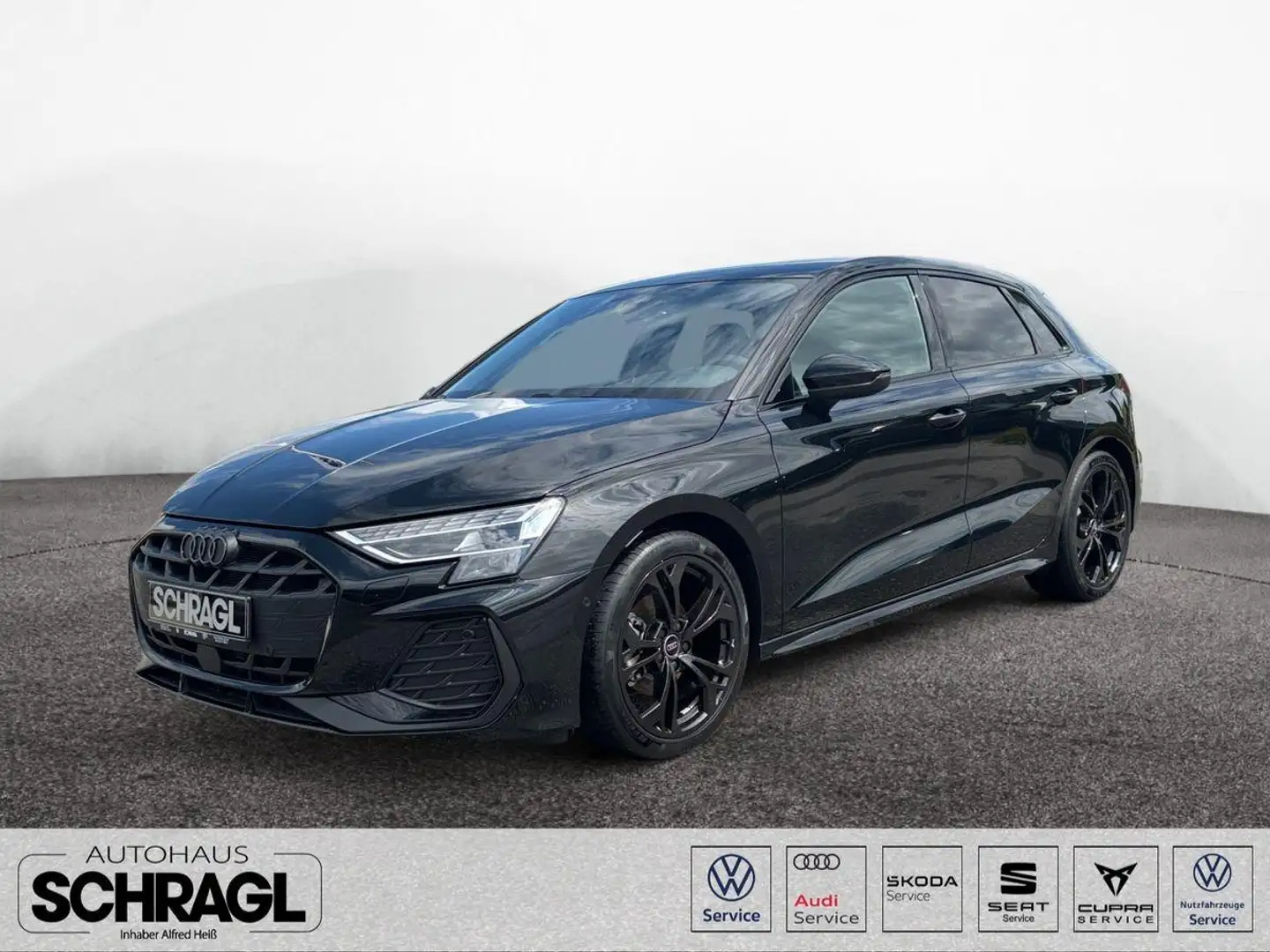 Audi A3 Sportback 35 TFSI s-tronic S-LINE NAVI+SONOS Schwarz - 1