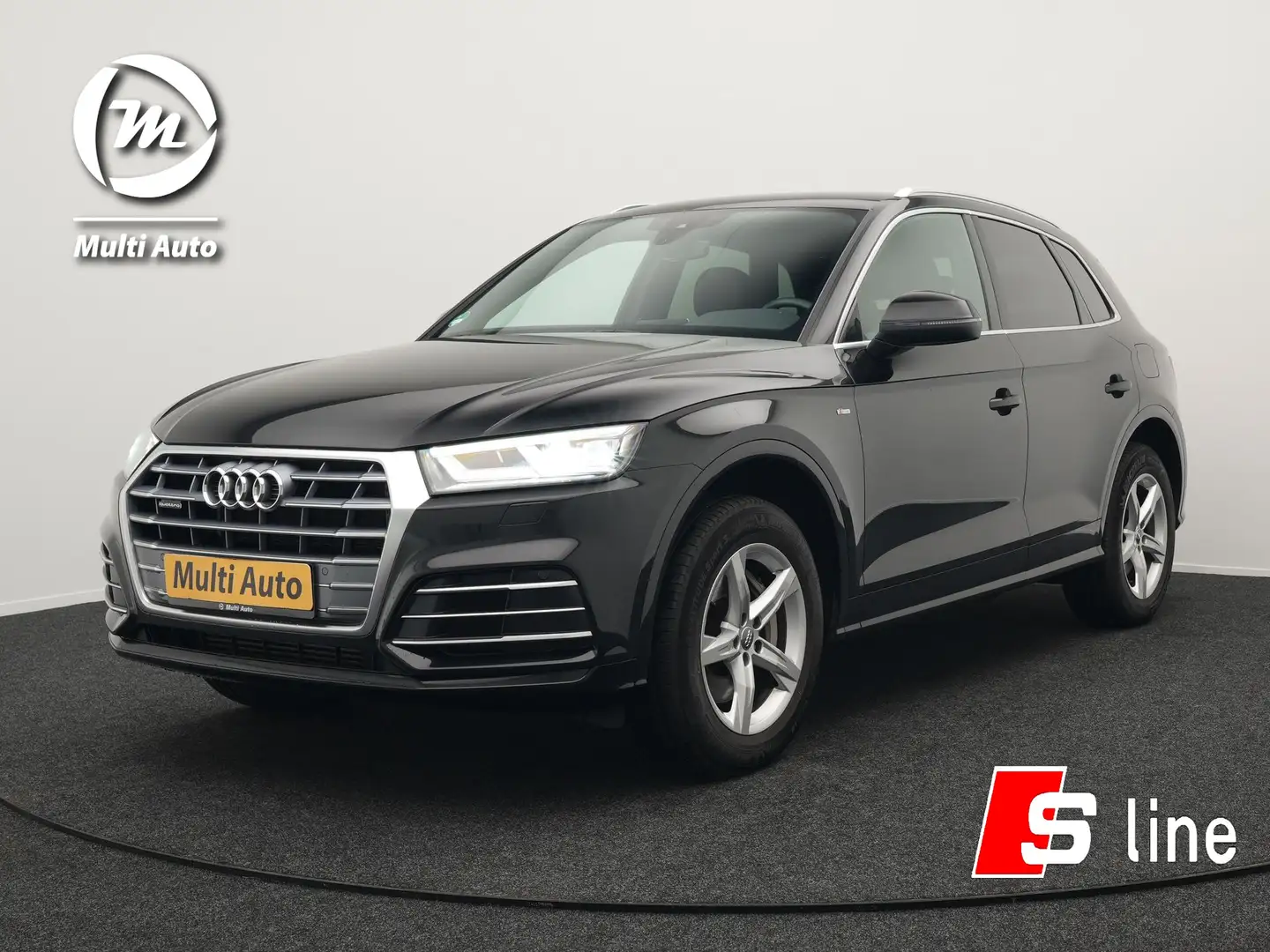 Audi Q5 50 TFSI e Quattro S Line Plug In Hybrid 299pk Deal Zwart - 1