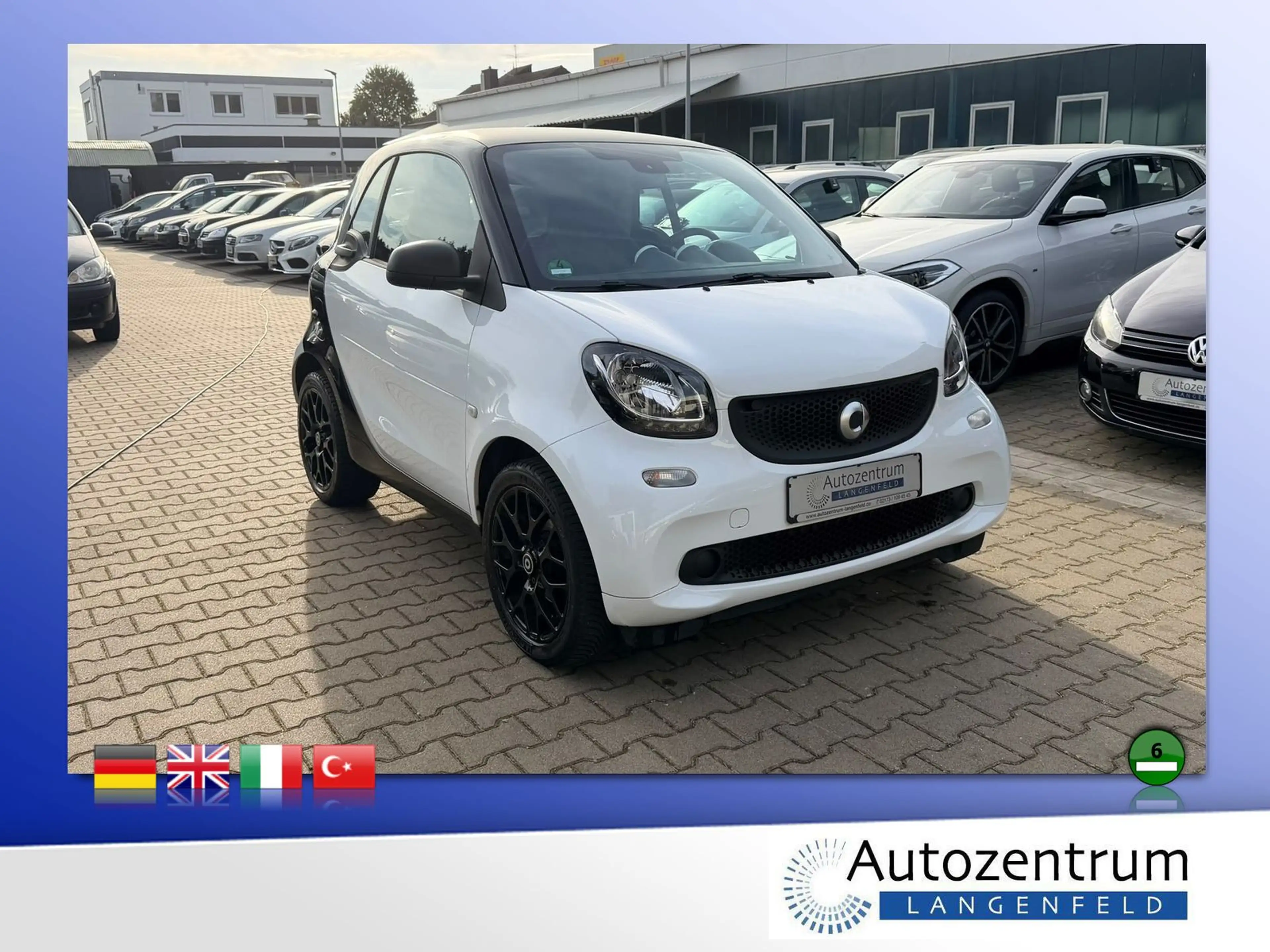 smart forTwo 1.0 mhd coupe Automatik *ALU*52KW* — photo 3