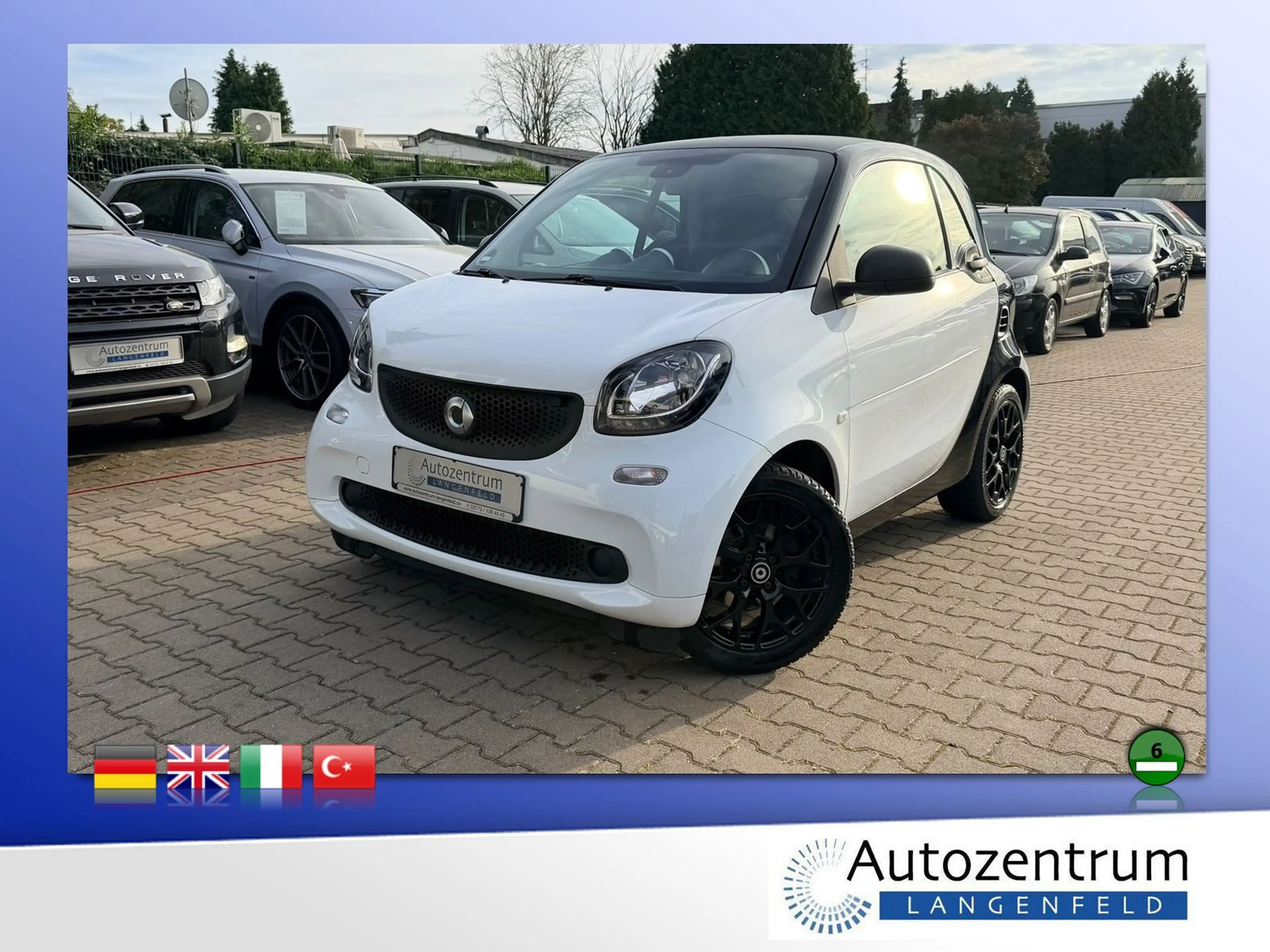 smart forTwo 1.0 mhd coupe Automatik *ALU*52KW*