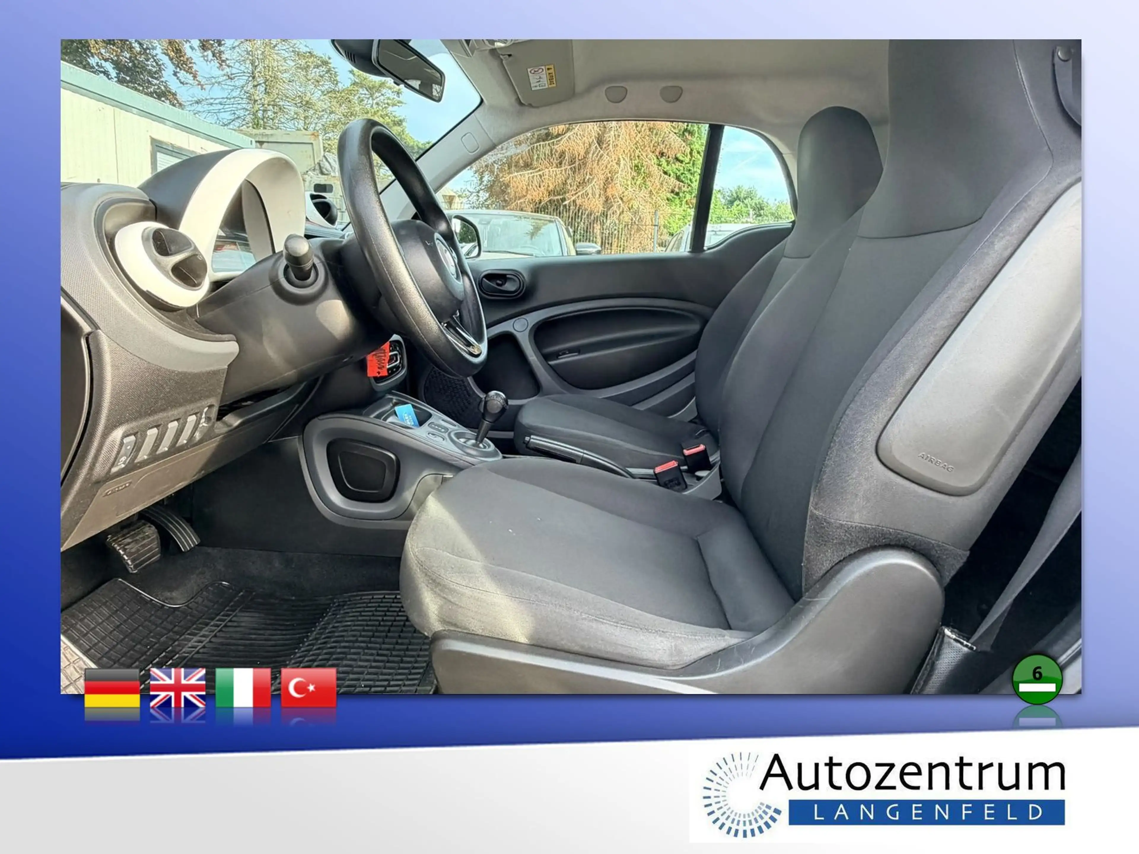 smart forTwo 1.0 mhd coupe Automatik *ALU*52KW* — photo 6