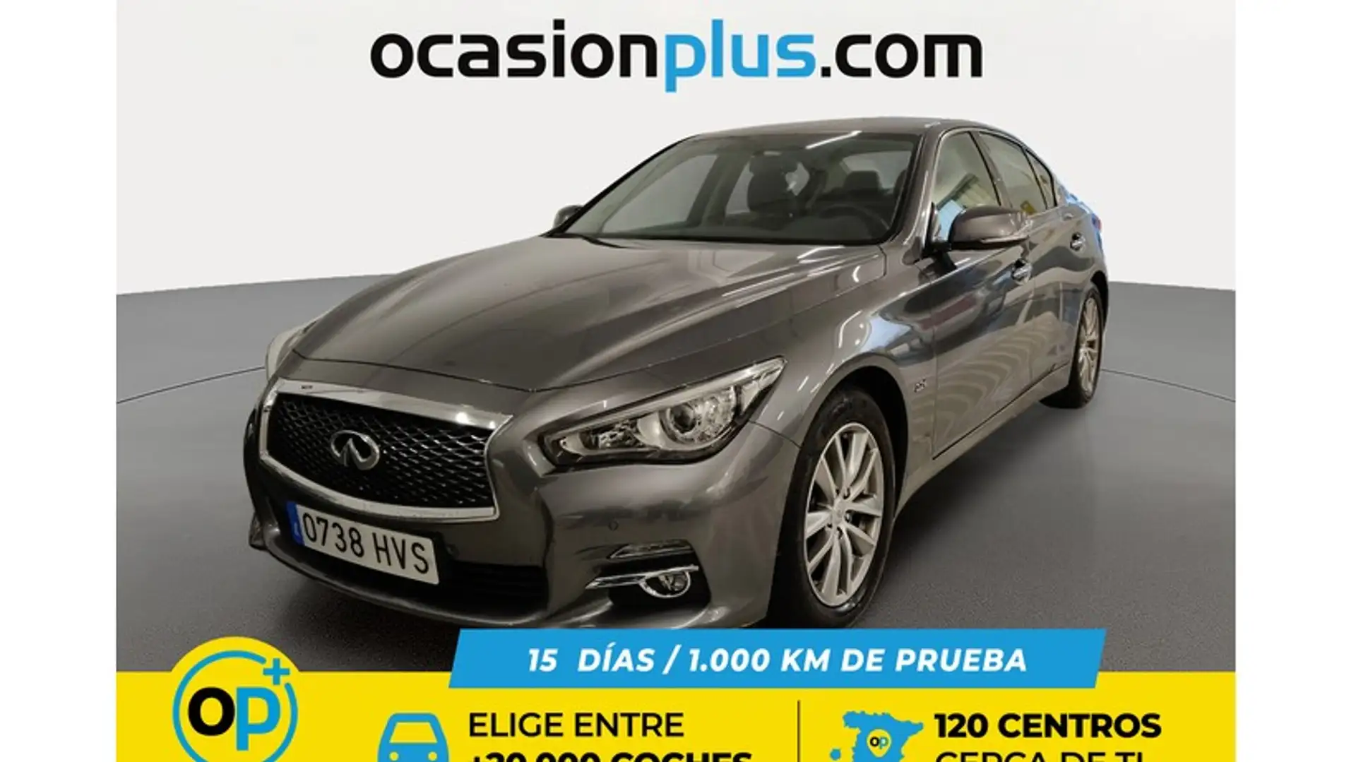 Infiniti Q50 2.2d GT Premium Aut. Gris - 1