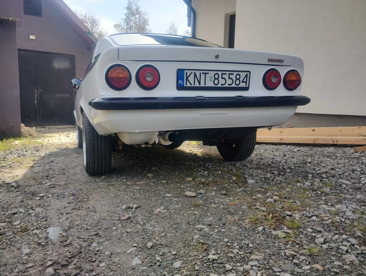 Opel Manta Weiß - 2