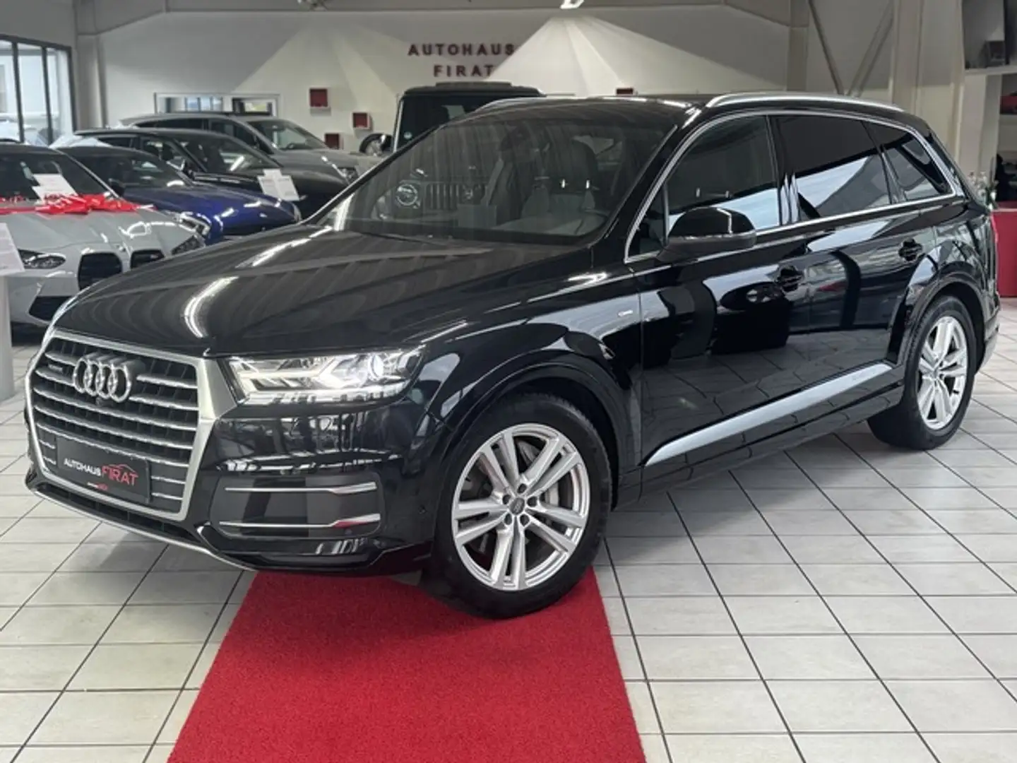 Audi Q7 3.0 TDI S-Line 7 Sitzer°Navi°Bi-Xenon°Leder° 3 Noir - 1