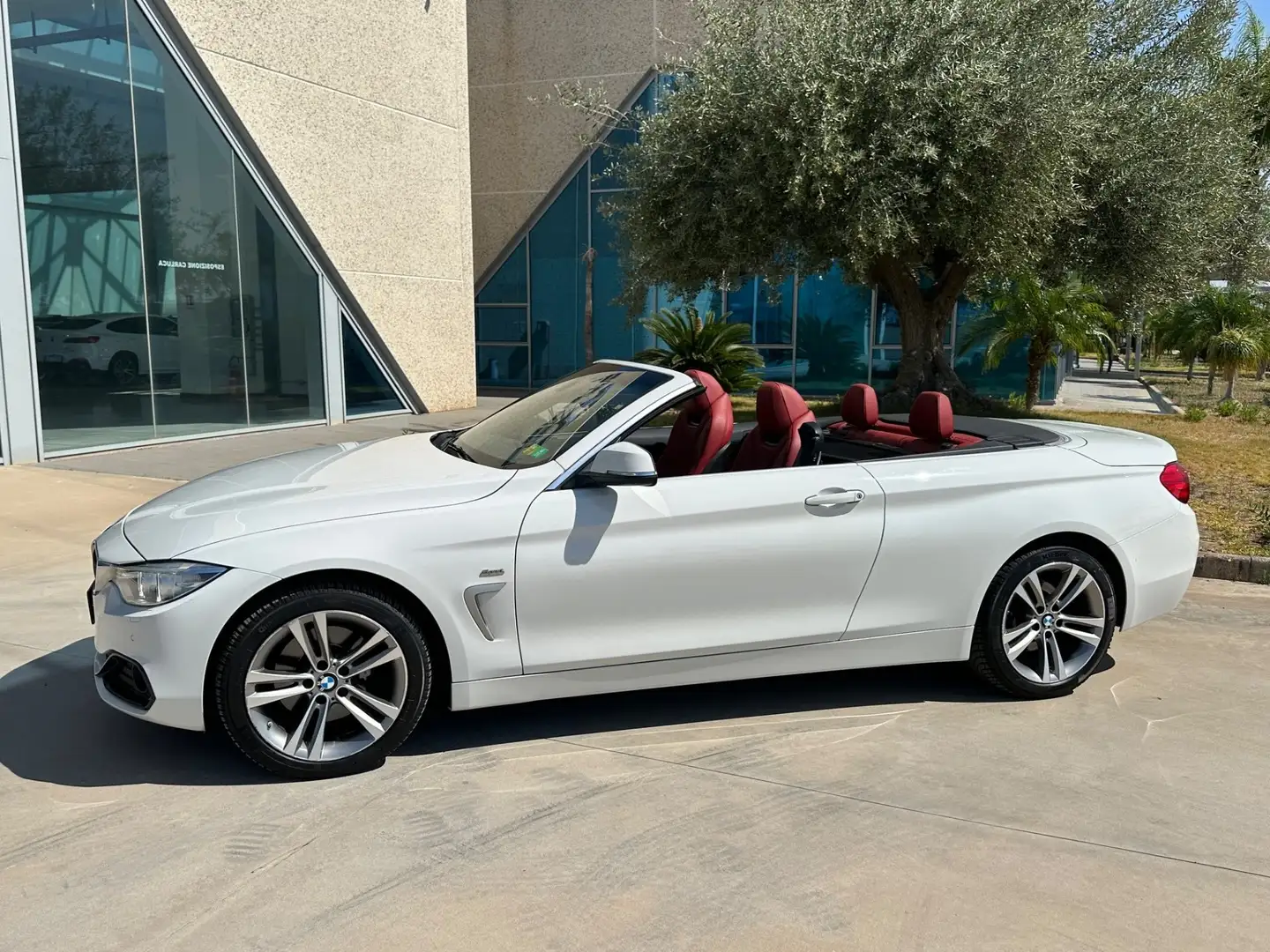 BMW 428 i Cabrio xdrive Sport Bianco - 2