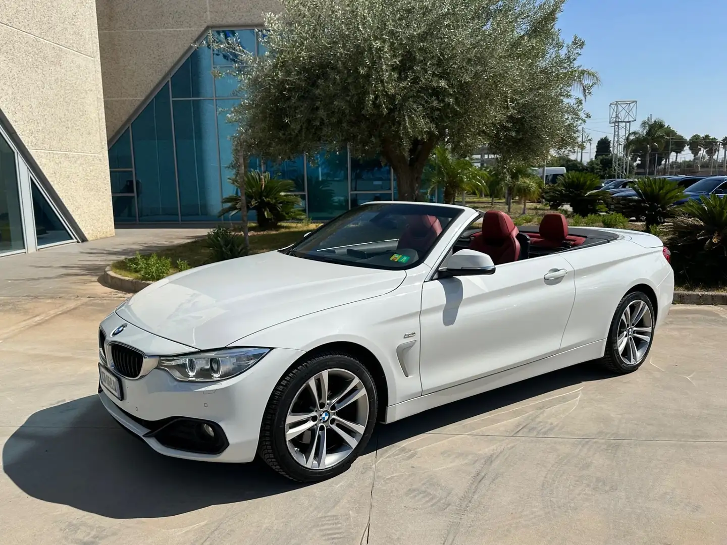 BMW 428 i Cabrio xdrive Sport Bianco - 1