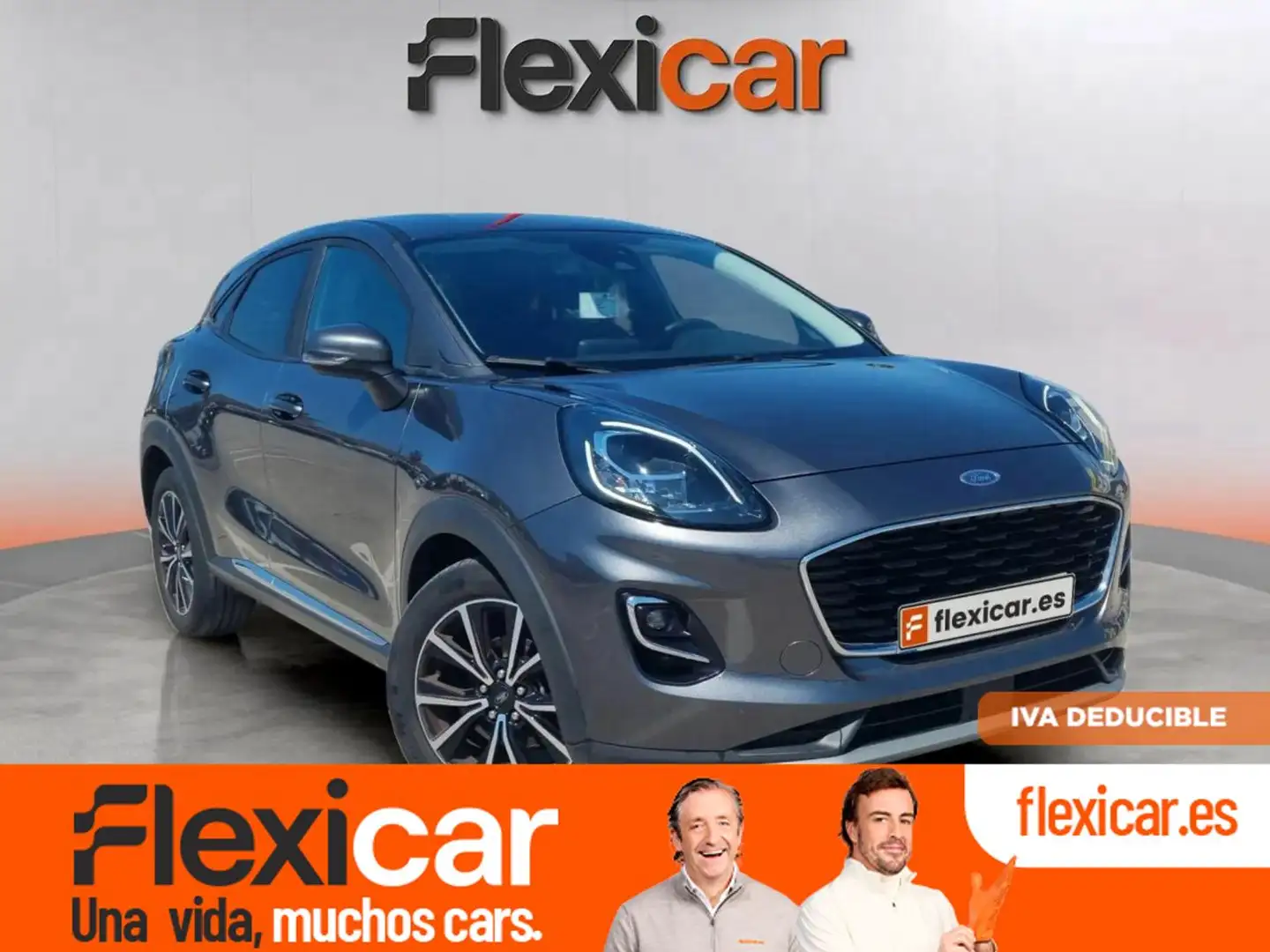 Ford Puma 1.0 EcoBoost 125cv Titanium MHEV Gris - 1