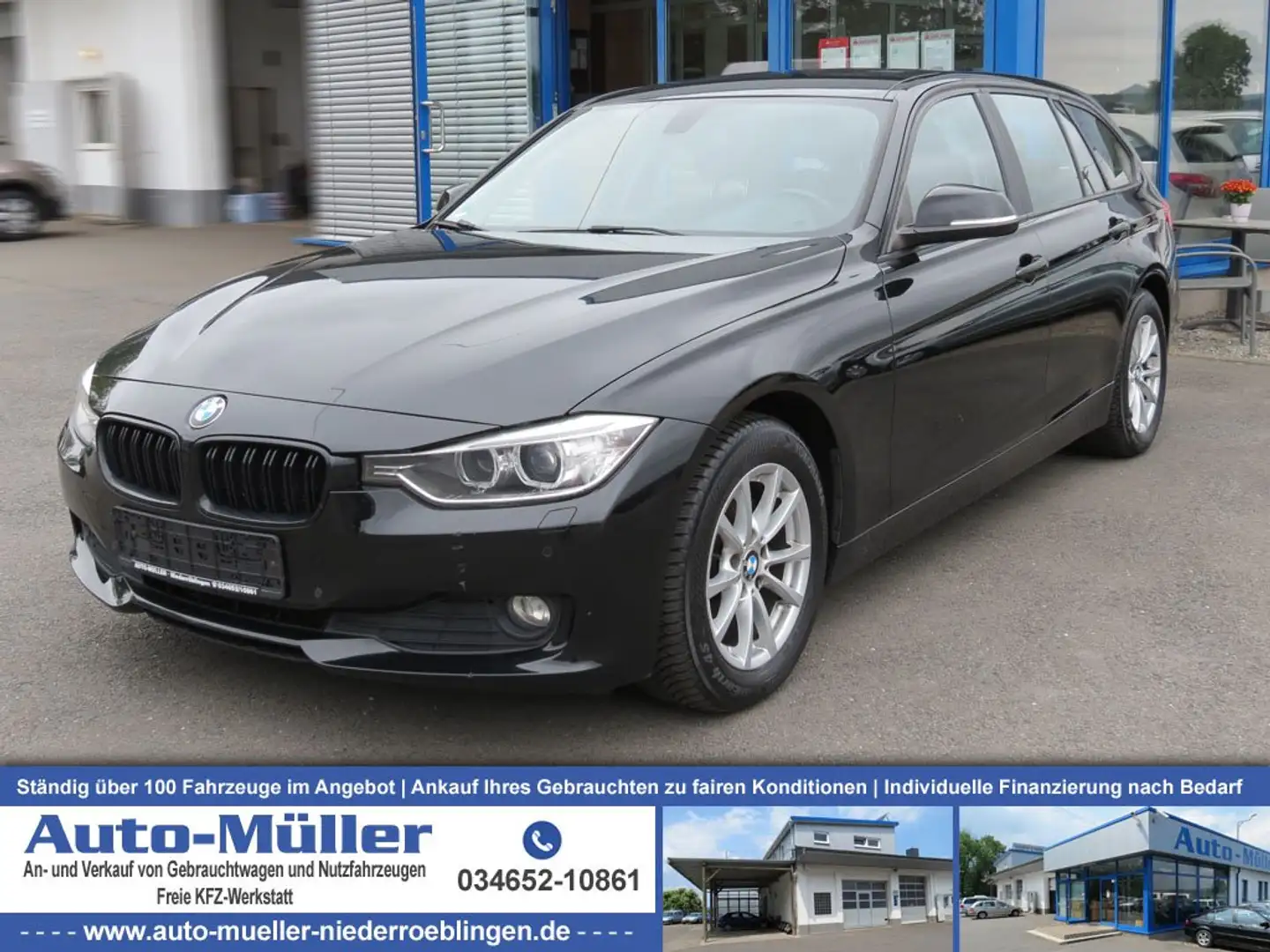 BMW 320 d Touring F31 Bi-Xenon Navi Noir - 1
