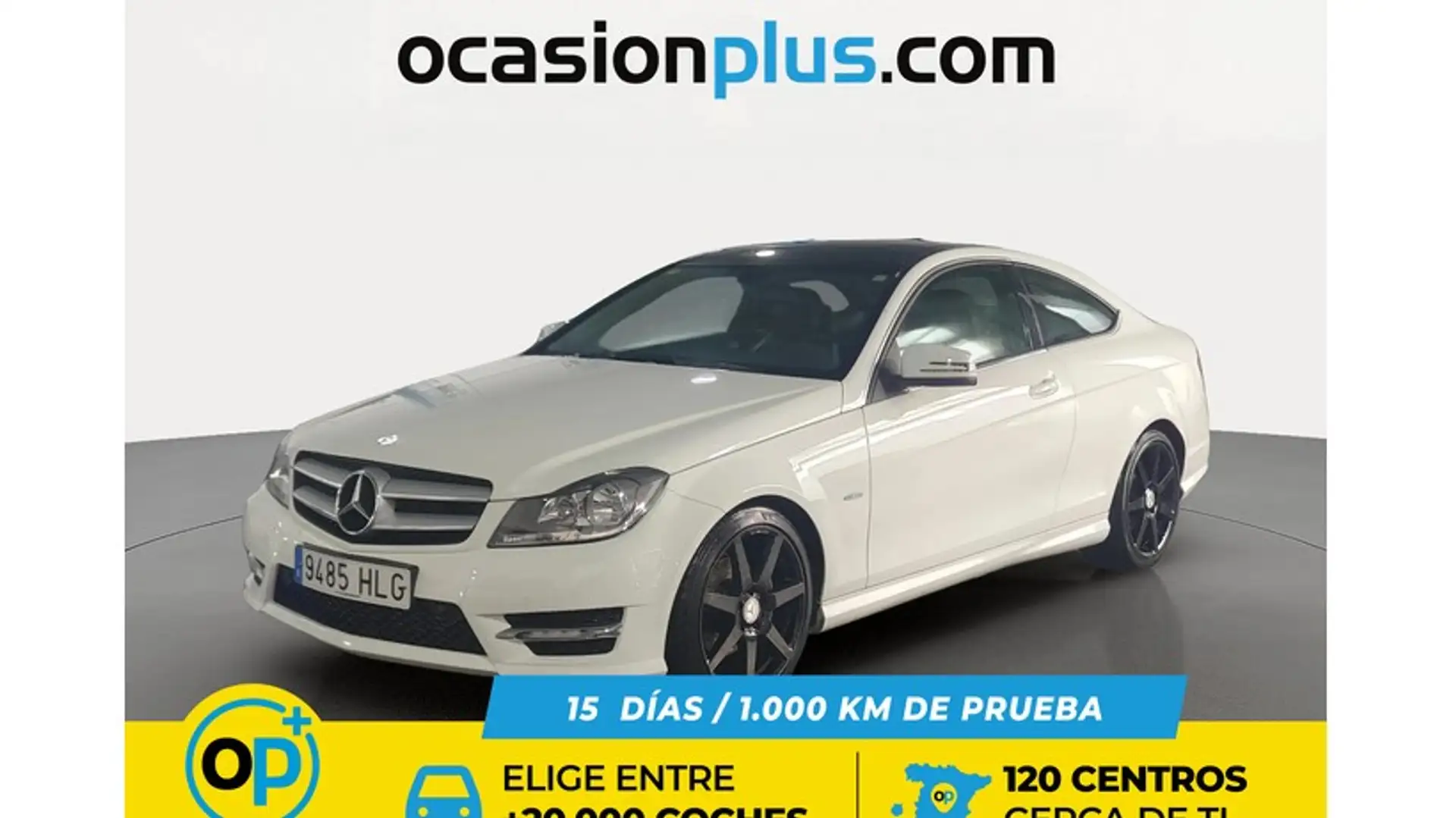 Mercedes-Benz C 180 Coupé BE Edition Blanco - 1