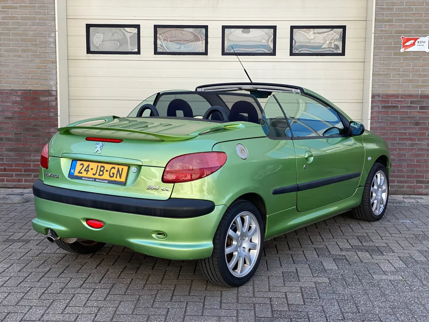 Peugeot 206 CC 2.0-16V Airco | Clima | APK 05-2026 Vert - 2