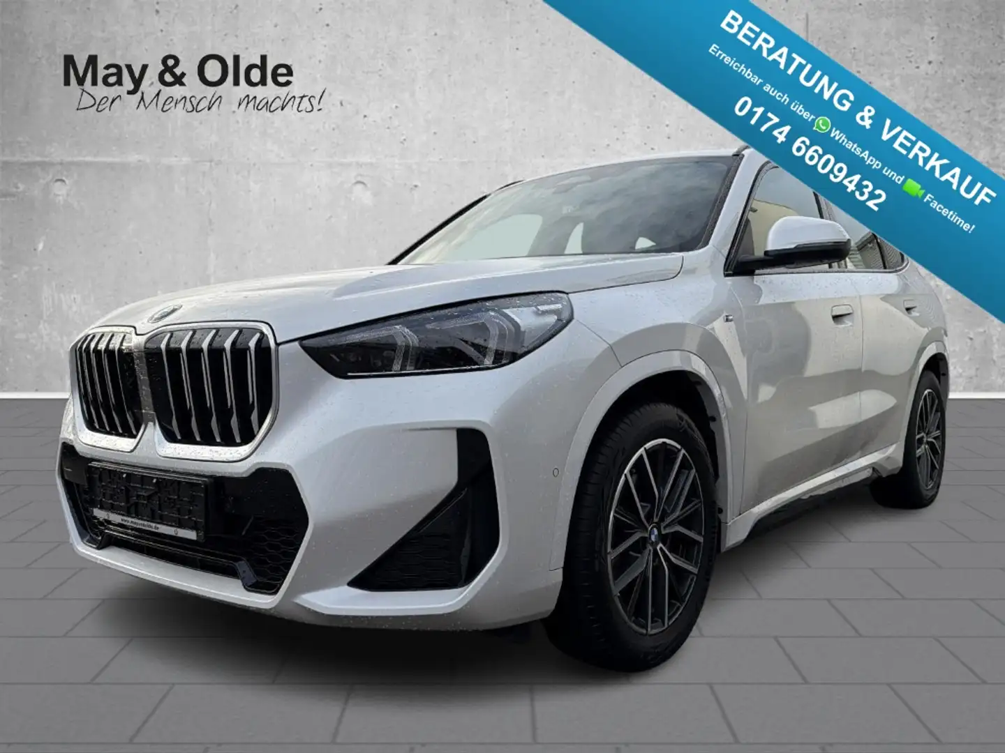 BMW X1 18i sDrive Aut. M Sport LED Navi Kamera DAB Weiß - 1