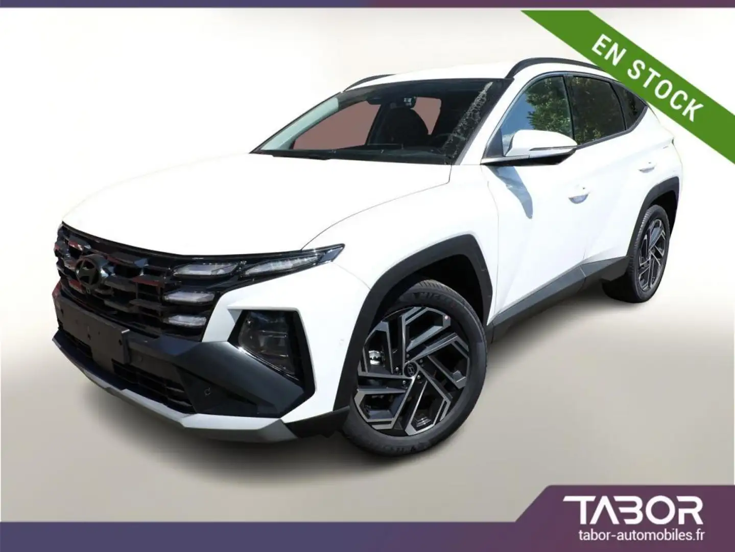 Hyundai TUCSON 1.6 HEV 215 DCT Prime Matrix 19P Blanc - 1