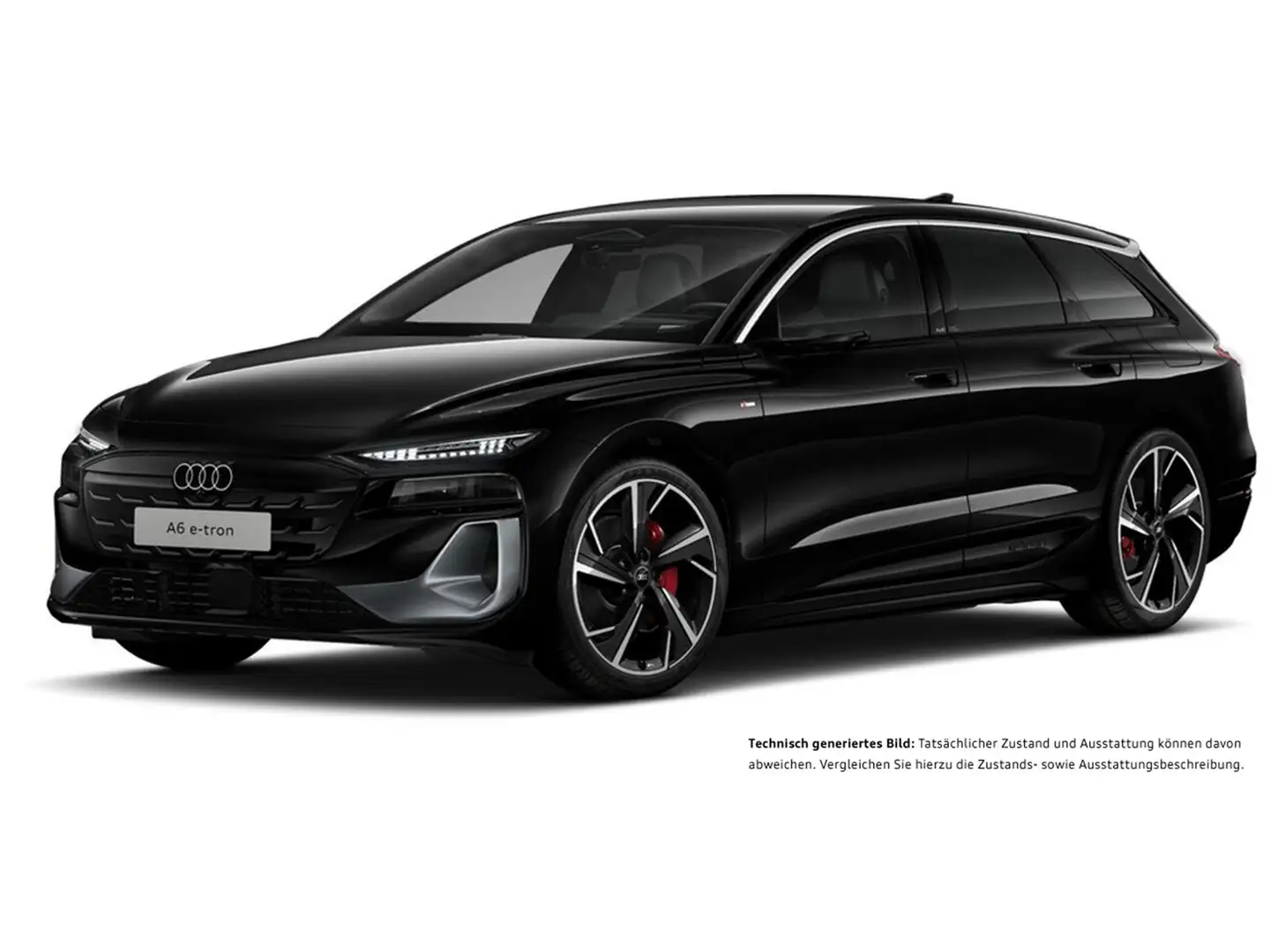 Audi A6 e-tron Avant quattro S LINE AHK 360°CAM LM21 Schwarz - 2
