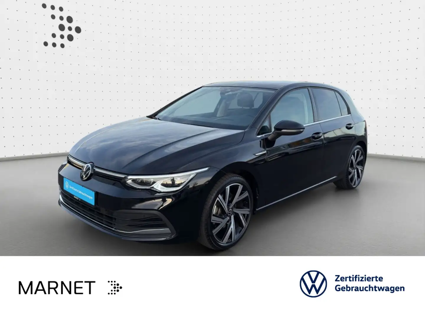 Volkswagen Golf VIII 1.5 eTSI Style Navi*Pano*StHzg*IQ-Ligh Schwarz - 1