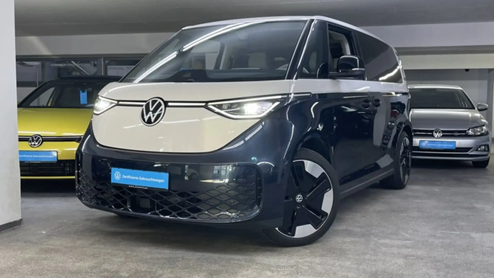 Volkswagen ID. Buzz ID.Buzz Pro 150 Kw LED-MATRIX+NAVI+ACC+AHK+KAMERA Albastru - 1