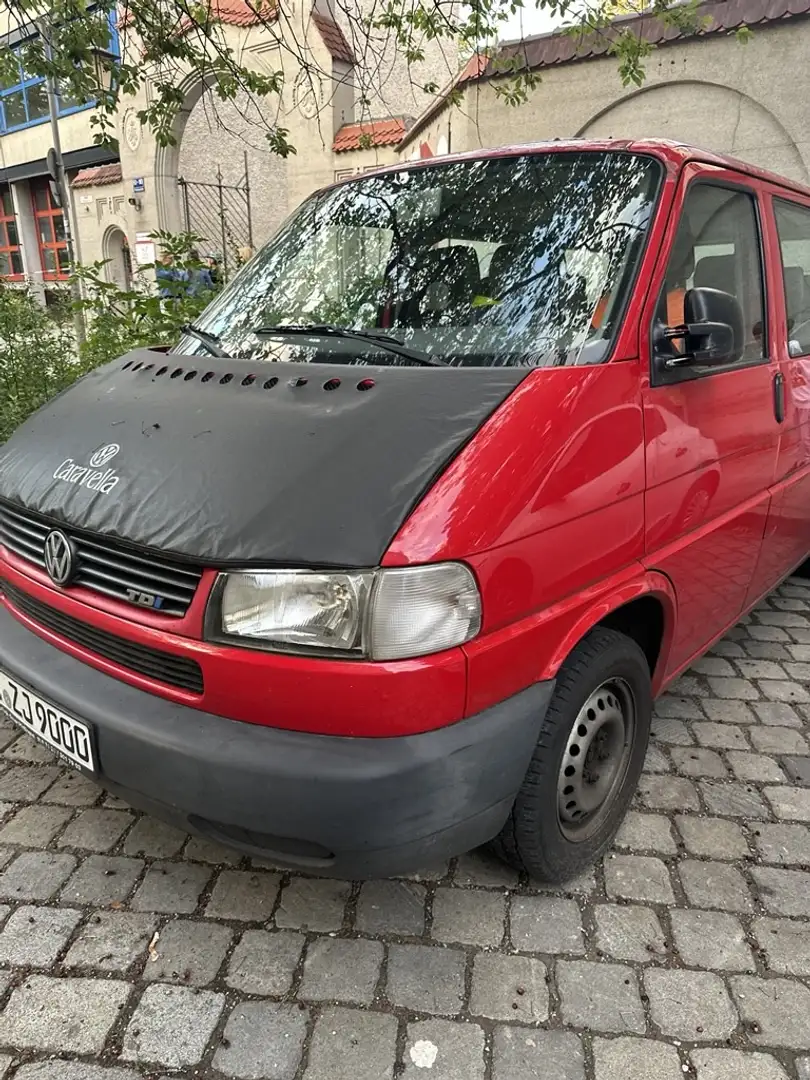 Volkswagen T4 Caravelle TDI 7DK2U2 Rouge - 1