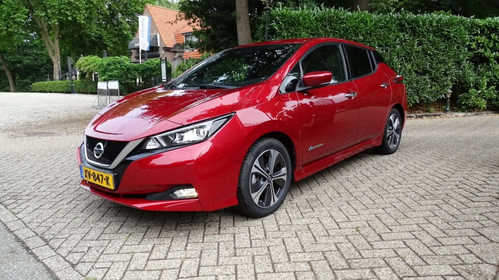 Nissan Leaf Tekna 40 kWh VOL OPTIE Nette staat Rouge - 2