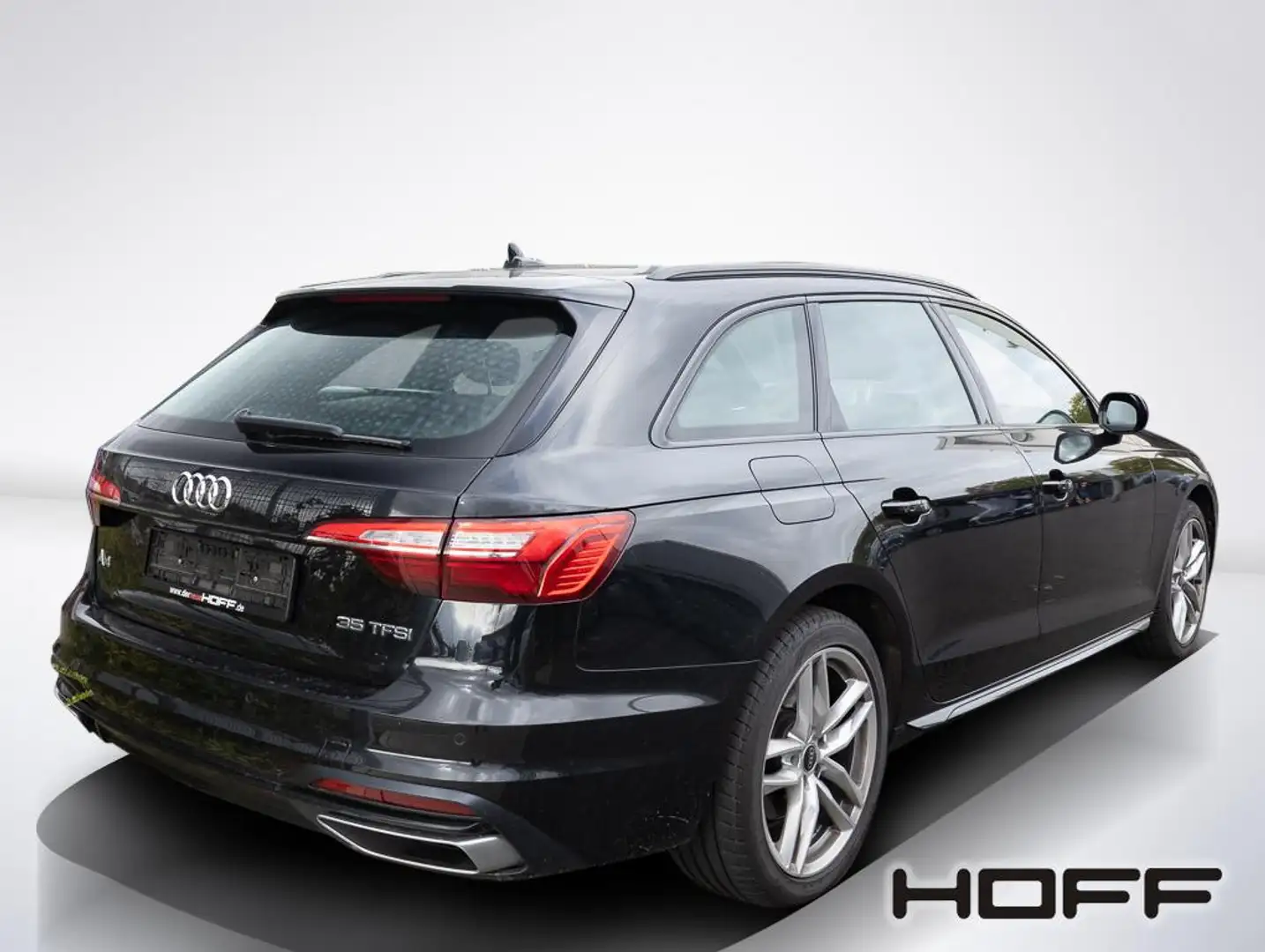Audi A4 Avant Advanced 35 TFSI AHK ACC Leder NAVI LED 18 Z Negro - 2