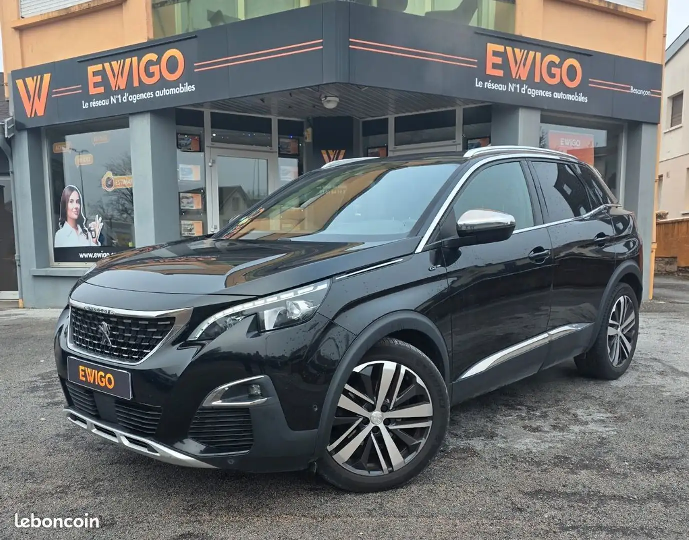 Peugeot 3008 generation-ii 2.0 bluehdi 180 ch gt eat8 Noir - 1
