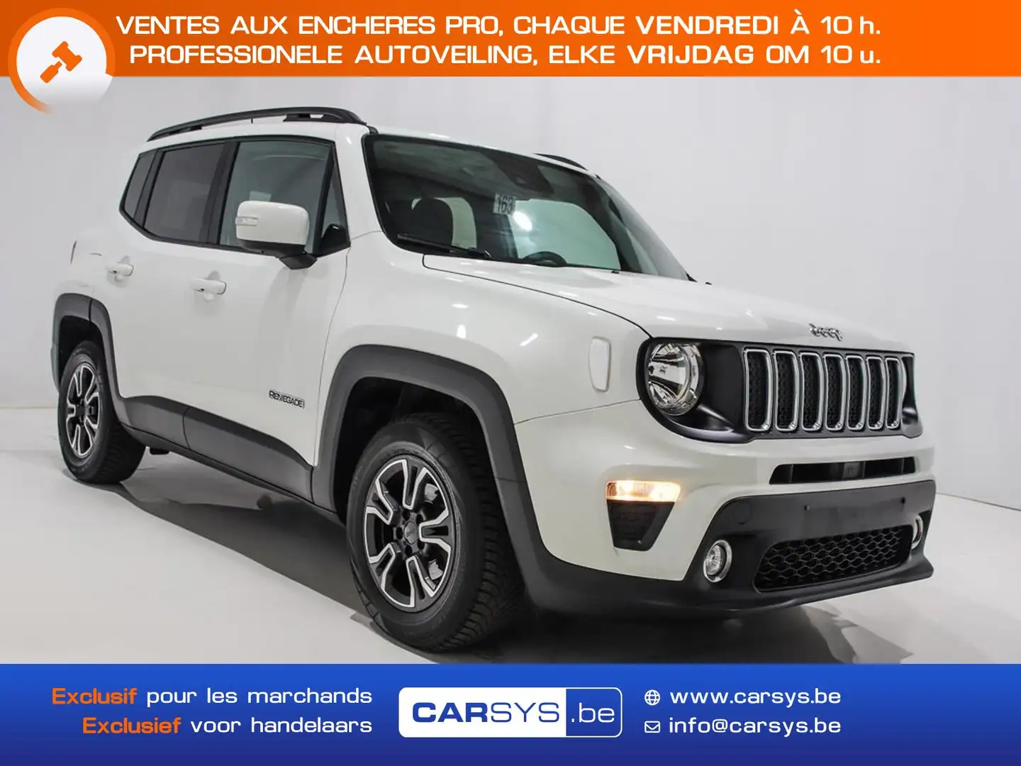 Jeep Renegade 1.6 JTD 115 LONGITUDE Blanc - 1