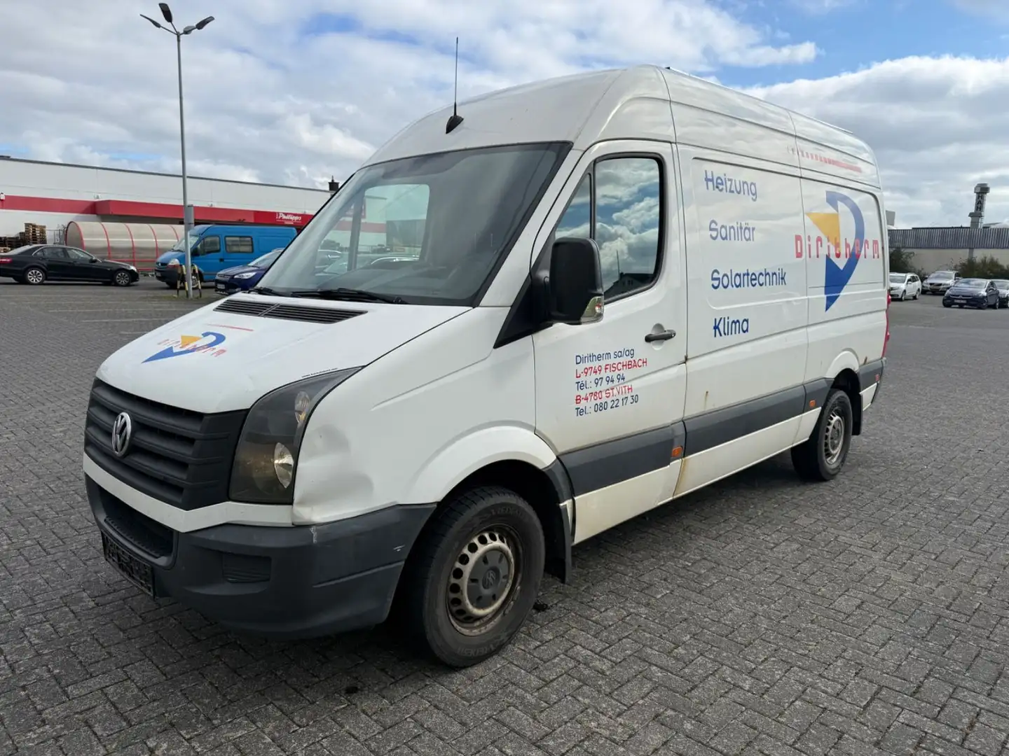 Volkswagen Crafter Kasten 35 mittel L2H2 Hochdach,Klima,Eu5 Fehér - 1