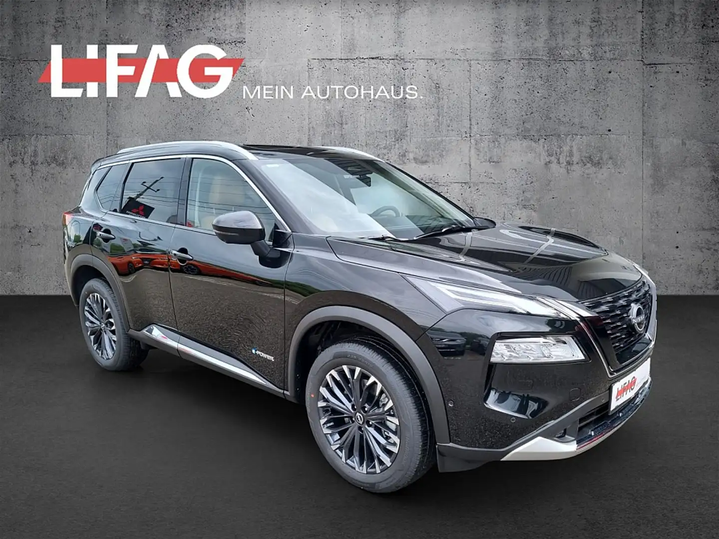 Nissan X-Trail 1,5 VC-T e-Power 4x4 Allrad Tekna+ *ab € 42.990,-* Schwarz - 1