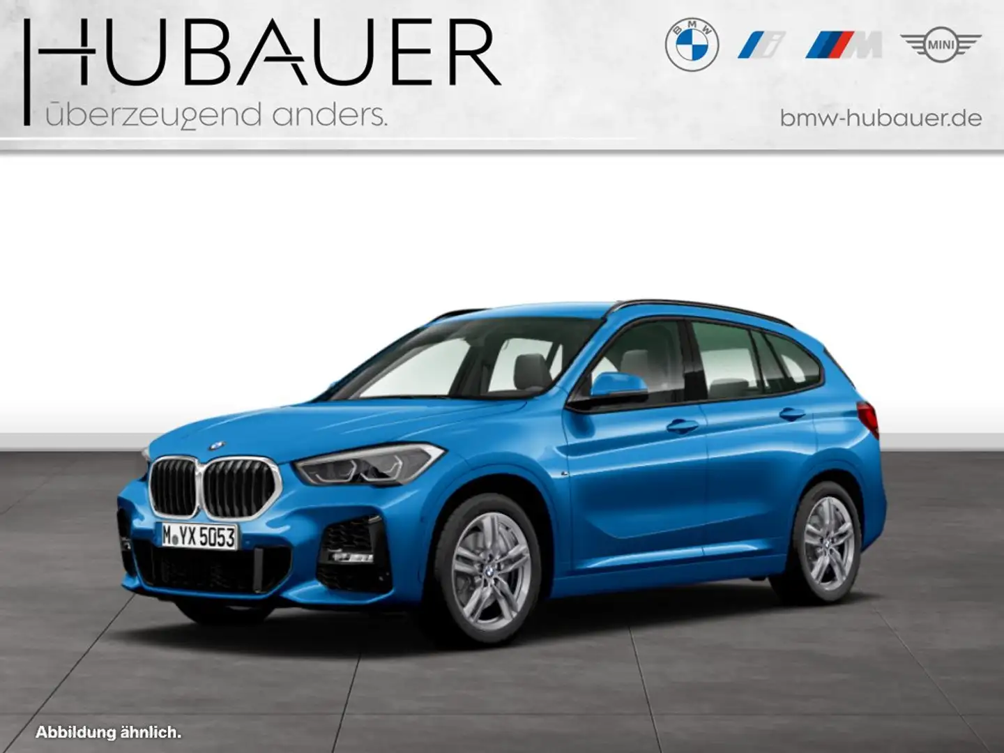 BMW X1 sDrive18i [M Sport, Navi, LED, PDC, SHZ] Azul - 1