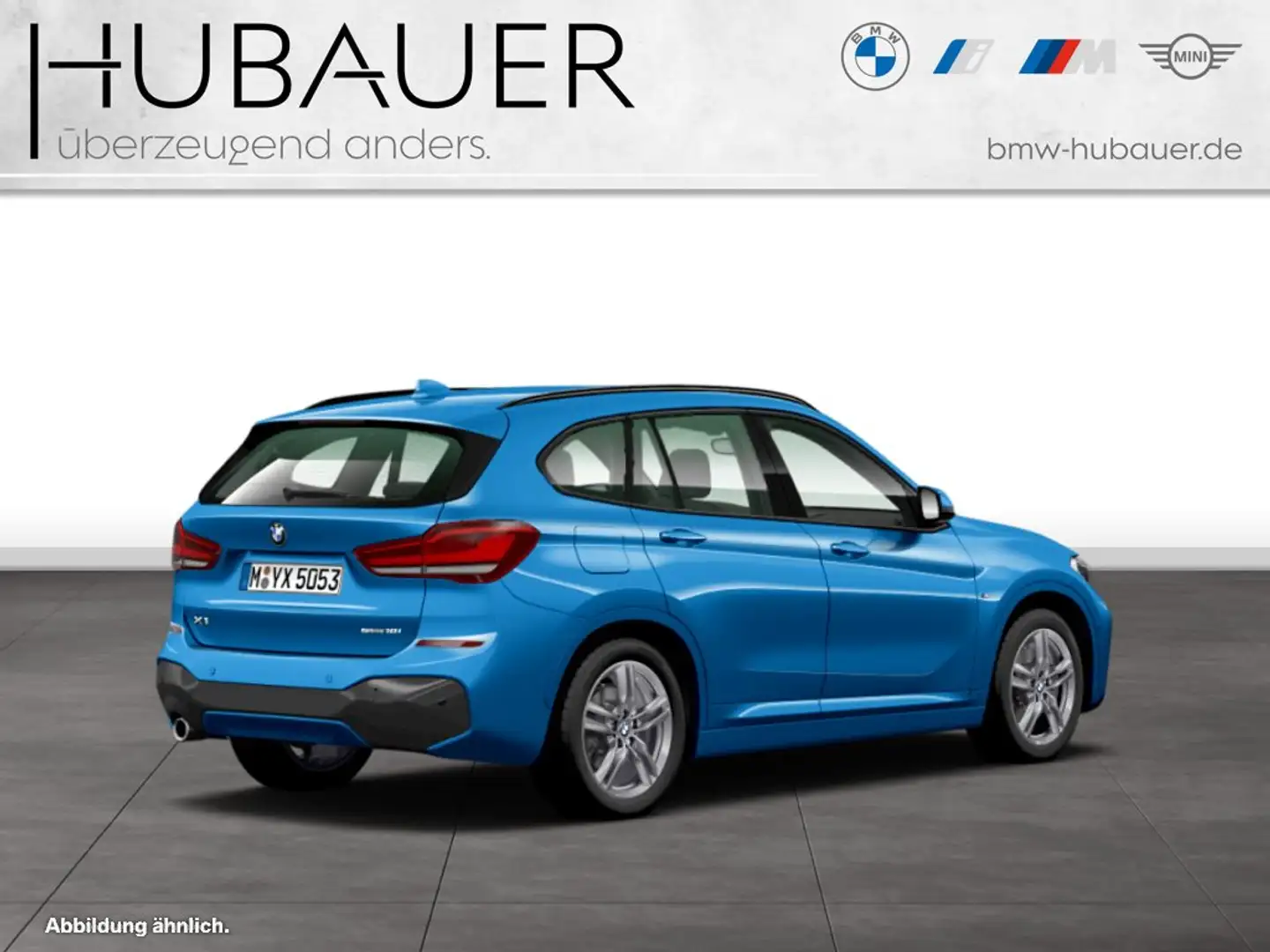 BMW X1 sDrive18i [M Sport, Navi, LED, PDC, SHZ] Azul - 2