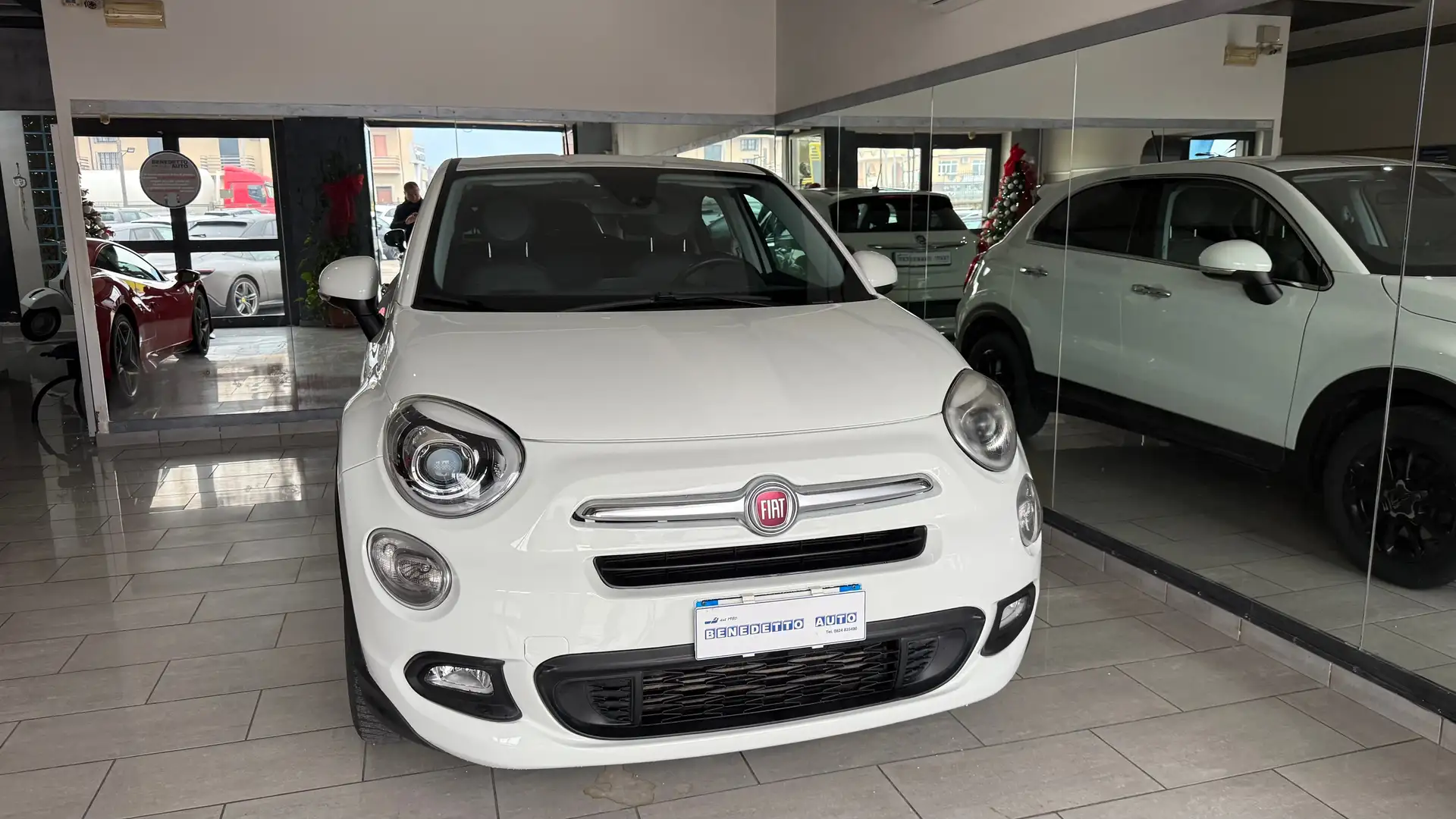 Fiat 500X 1.6 mjt Lounge 4x2 120cv Bianco - 1