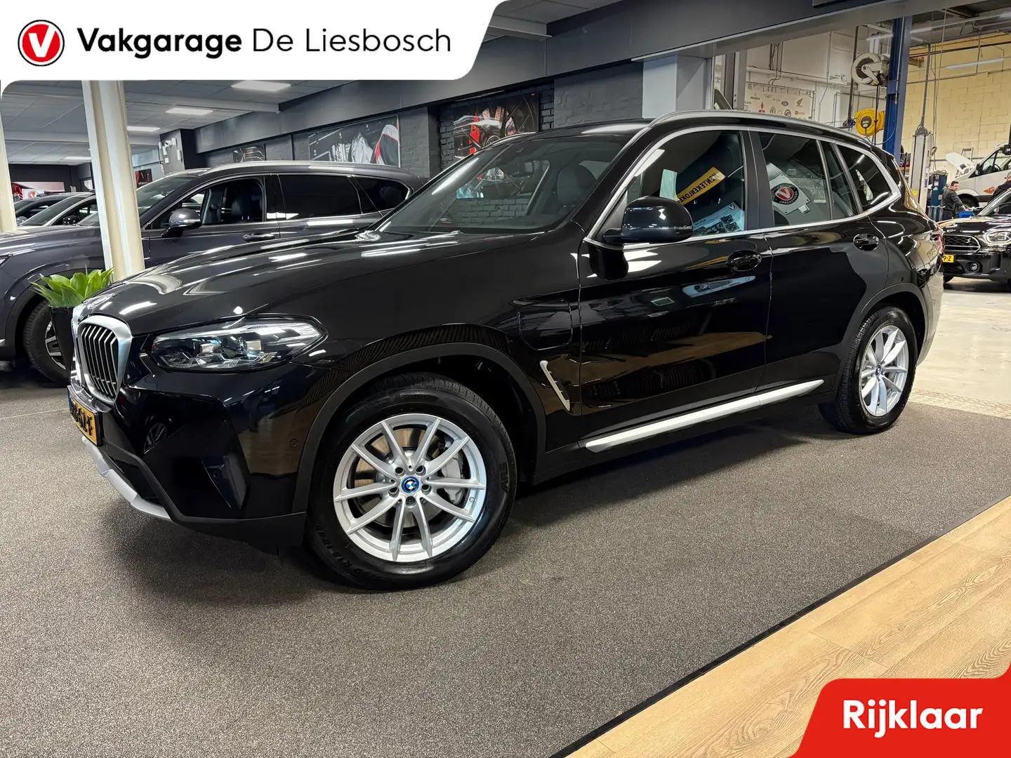 BMW X3 XDrive30e High Executive / Leder / cruisecontrol / Noir - 2