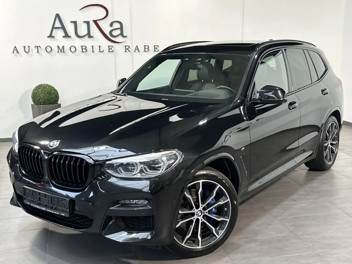 BMW X3 xDrive30d M-Sport NAV+LED+AHK+PANO+HUD+H&K+SH Negro - 2