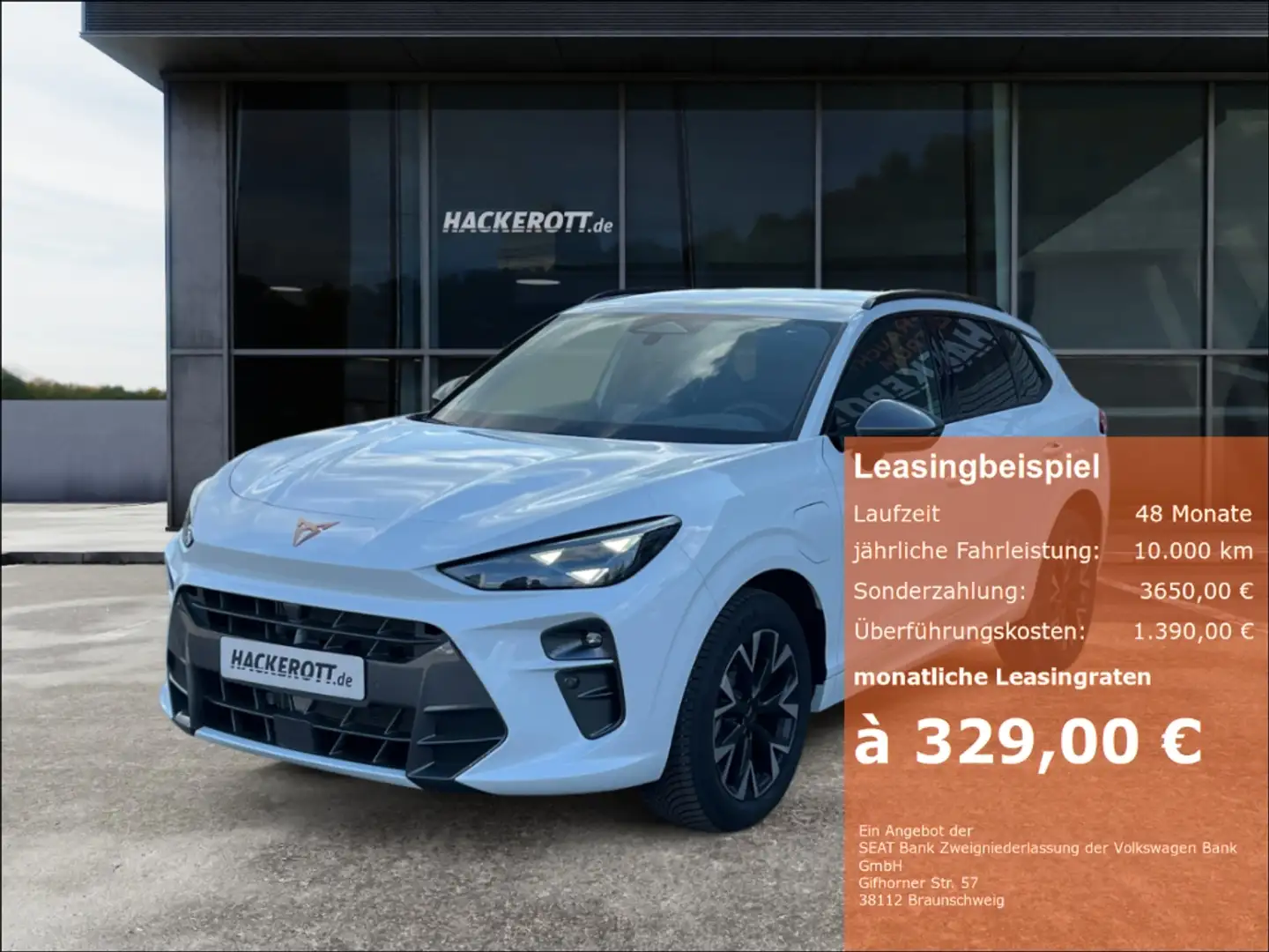 CUPRA Terramar 1.5 e-HYBRID 150 kW (204 PS) 6-Gang-DSG White - 1