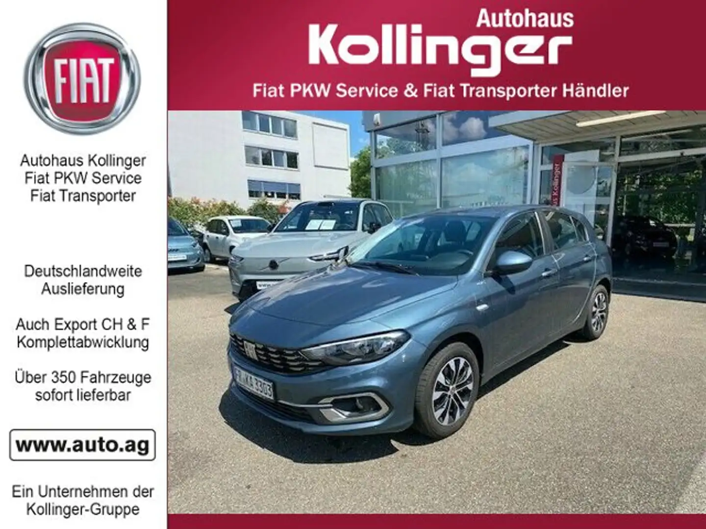 Fiat Tipo 1.5 GSE CITY LIFE SHZ*CAM Blau - 1