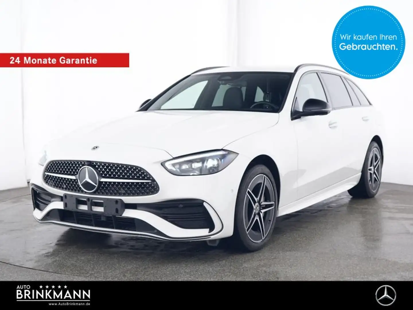 Mercedes-Benz C 300 C300e T AMG-LINE-PREMIUM/AHK/NIGHT/DIGITAL-LIGHT Weiß - 1
