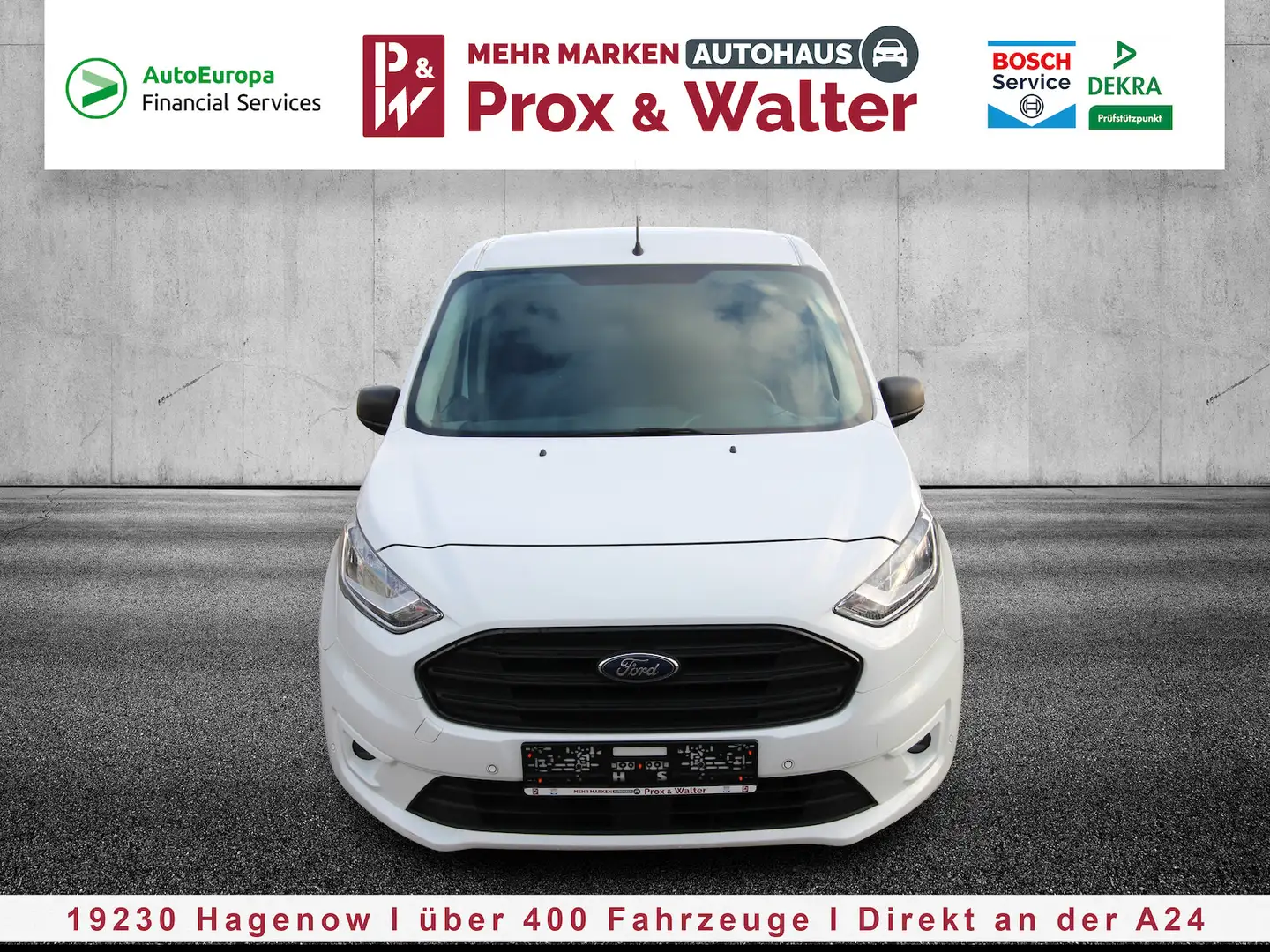 Ford Transit Connect 1.5 EcoBlue 230 L2 Trend 3-SITZ Weiß - 1