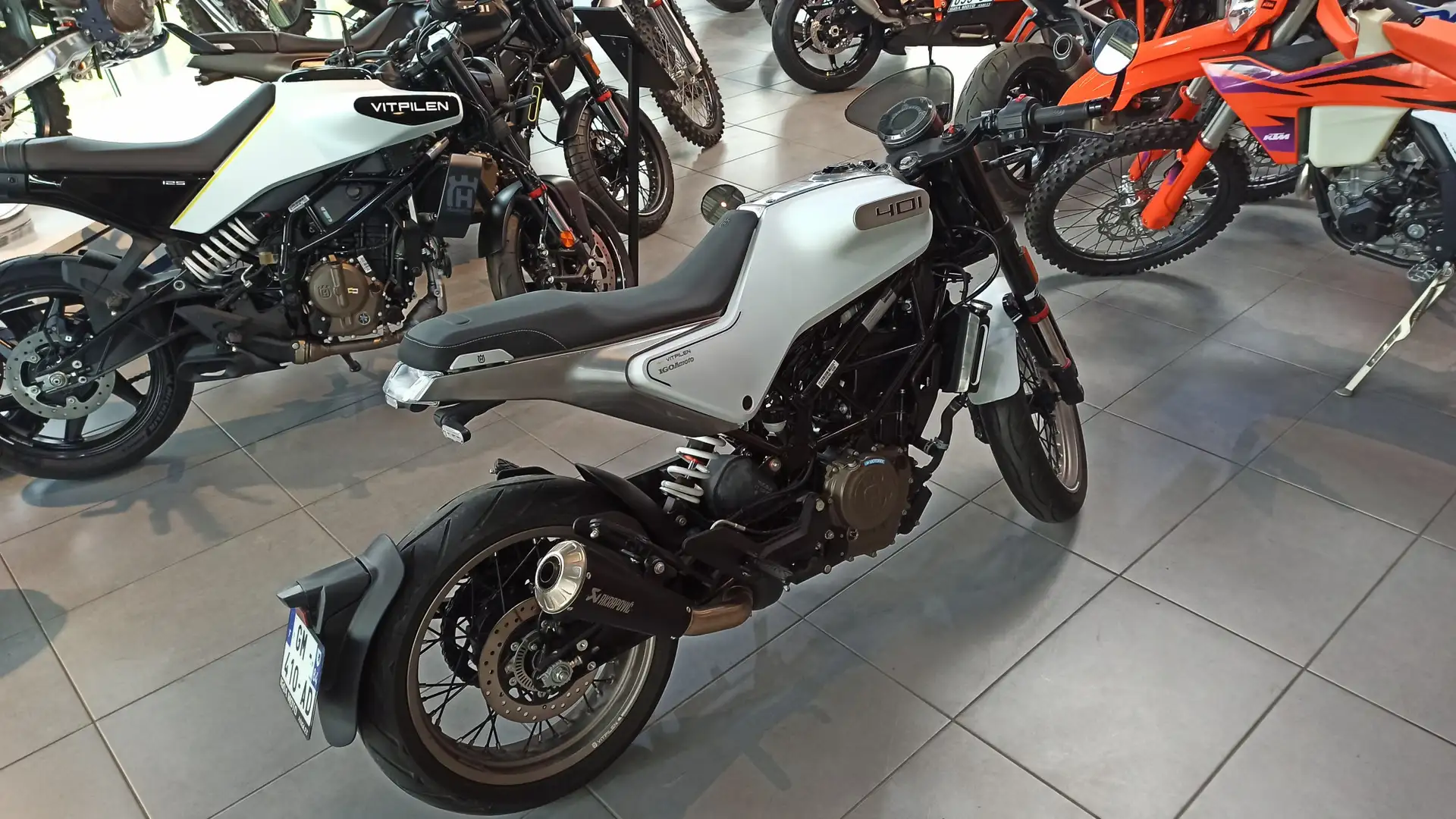 Husqvarna Vitpilen Biały - 2