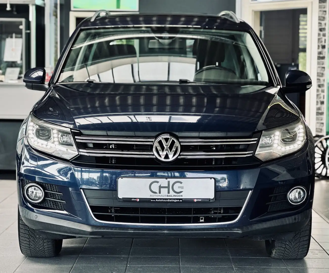 Volkswagen Tiguan Sport & Style BMT 4Motion |STHZ|Pano|Xenon|ACC| Blau - 2