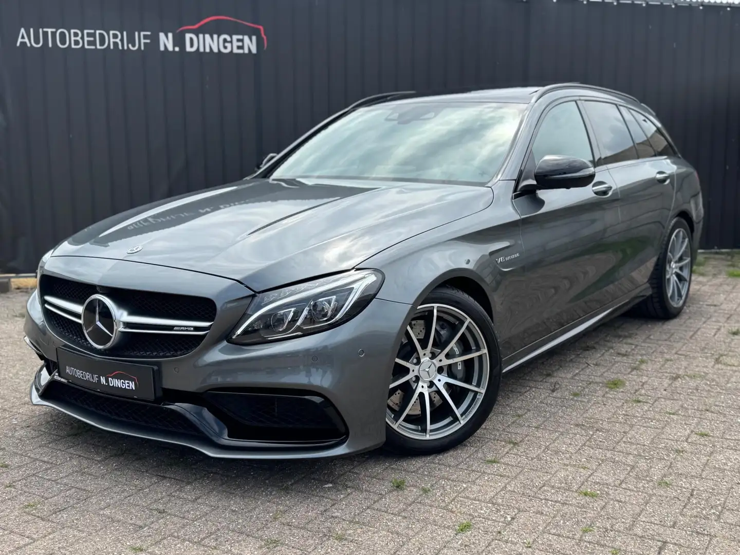 Mercedes-Benz C 63 AMG Estate C63 57dkm! Grijs - 1