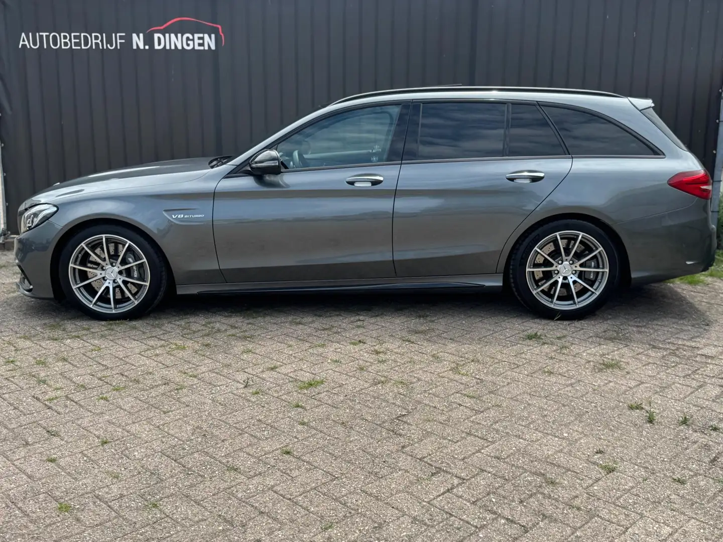 Mercedes-Benz C 63 AMG Estate C63 57dkm! Grijs - 2