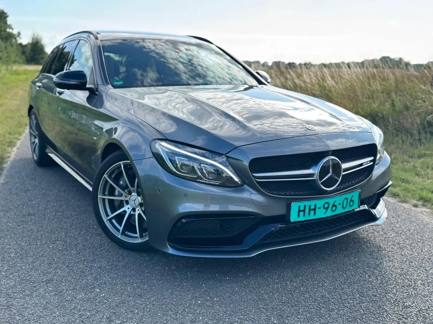 Mercedes-Benz C 63 AMG Estate C63 57dkm! Grijs - 2