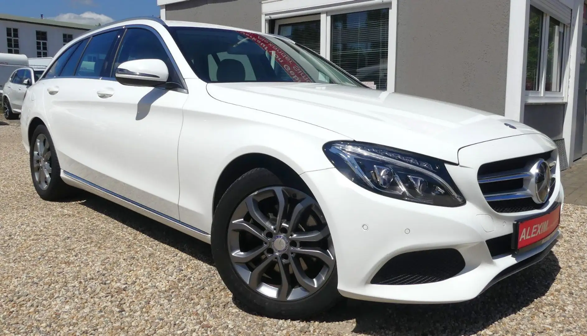 Mercedes-Benz C 200 T CGI/Avantgarde/LED/Navi/Teilleder Weiß - 2