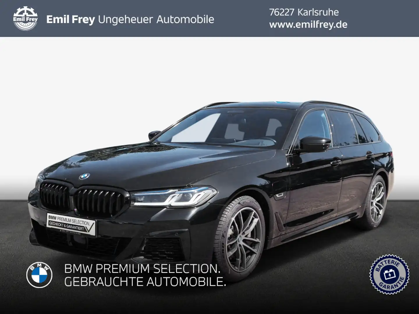 BMW 530 e Touring Aut. Nero - 1