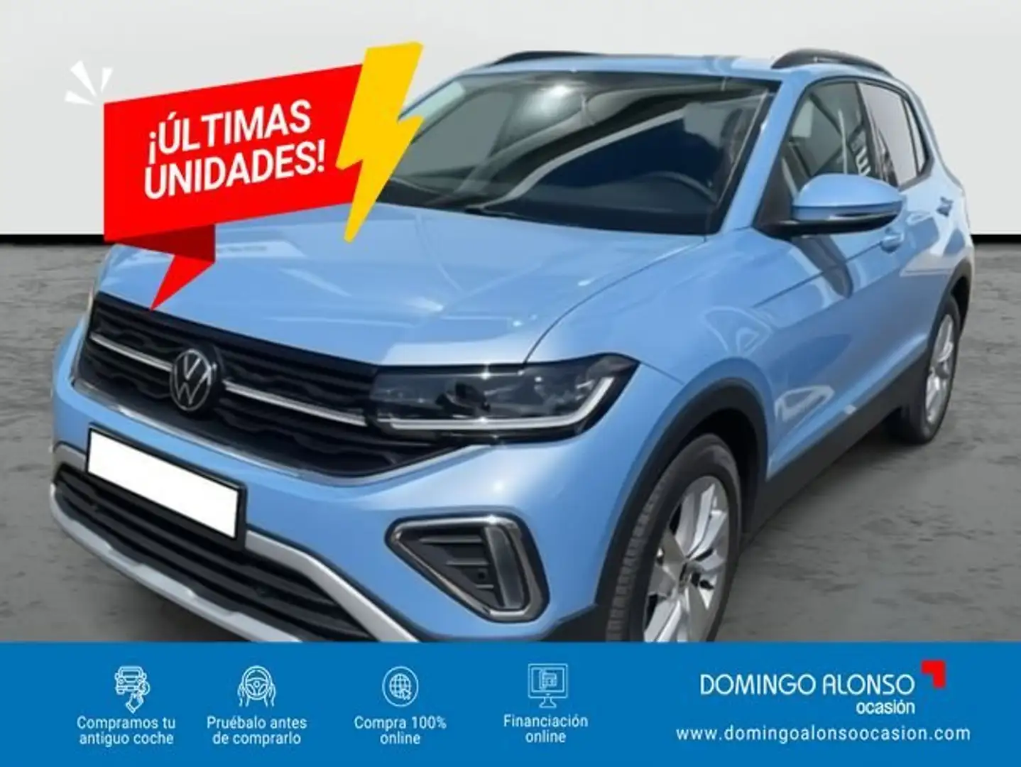 Volkswagen T-Cross 1.0 TSI Más 70kW Azul - 1