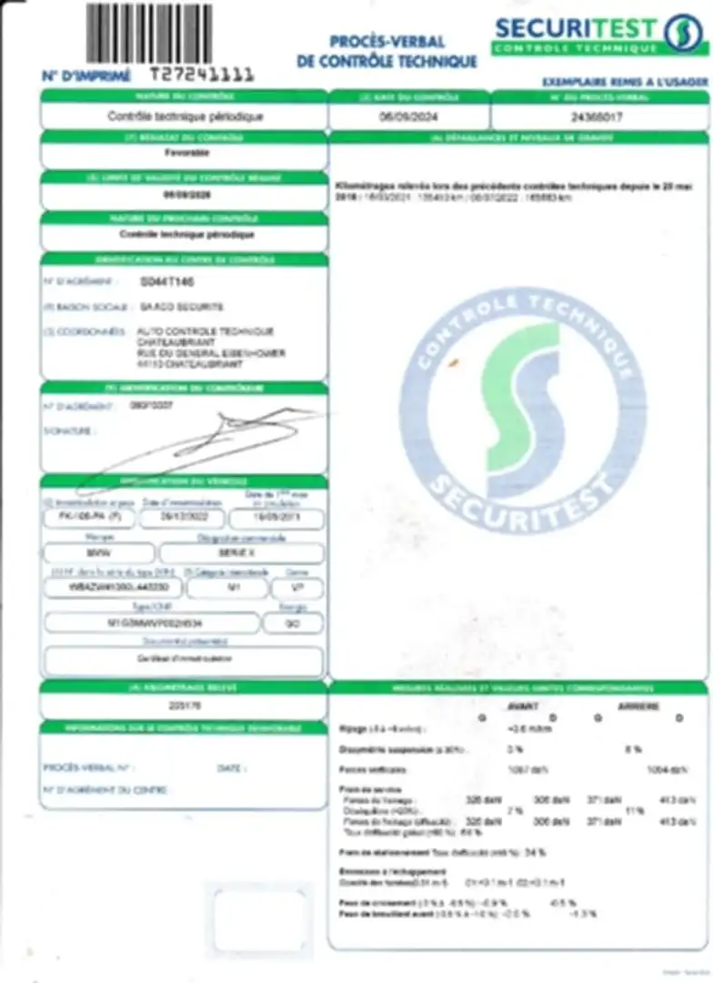 BMW X5 X5 xDrive30d 245ch A - 1